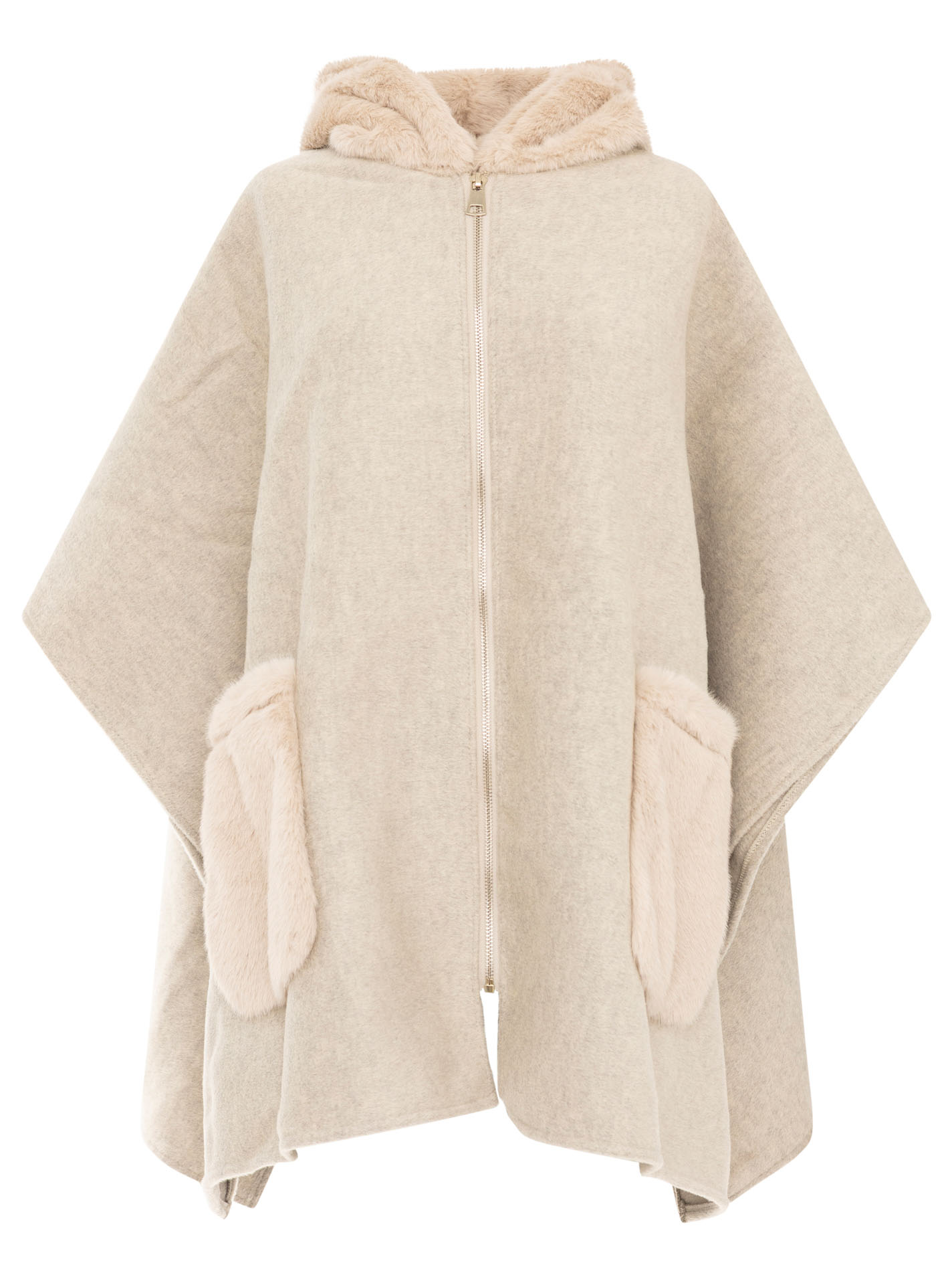 Hoodie Poncho "Uni"