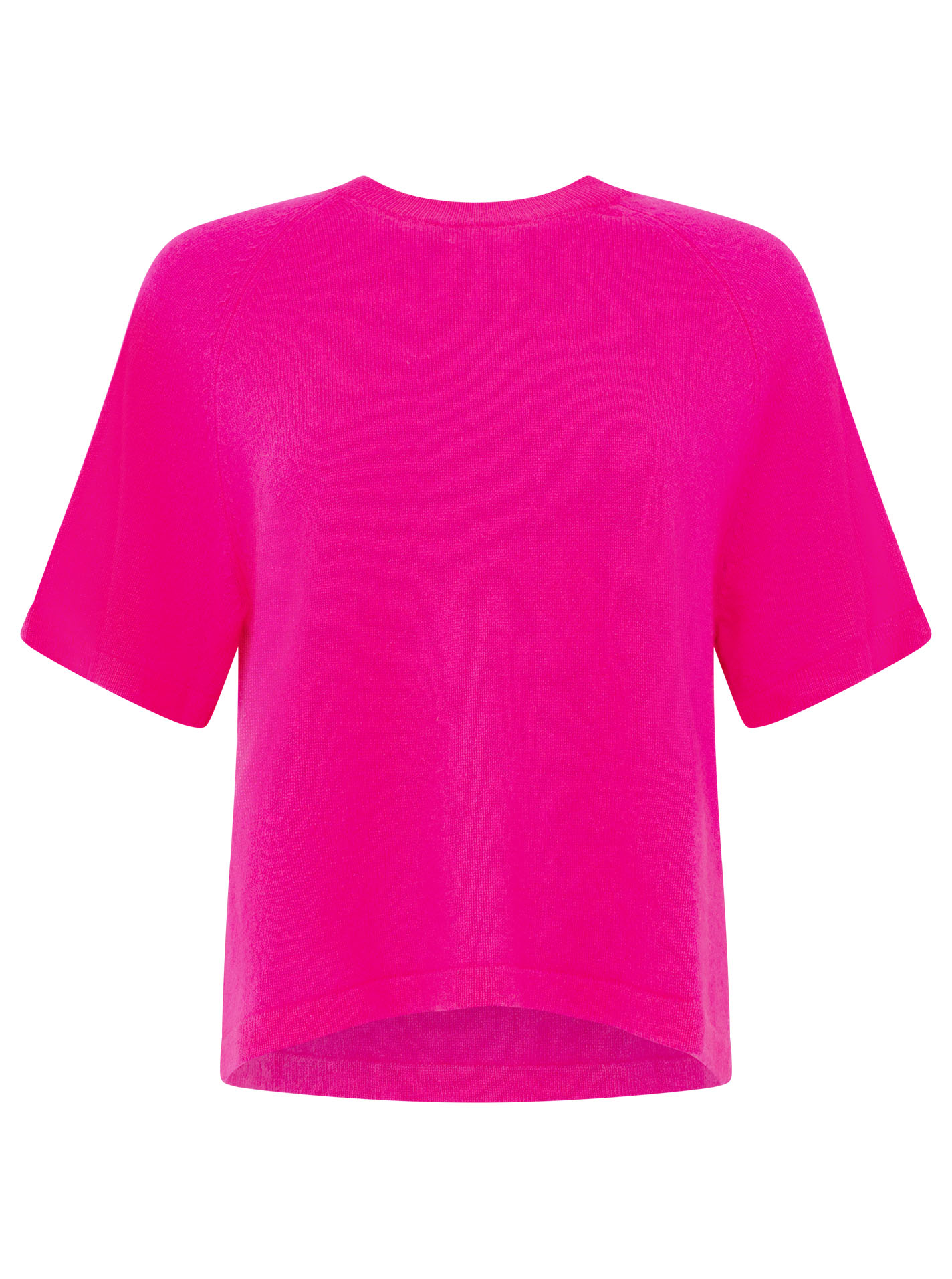 100% Cashmere Kurzarm Shirt Boxy