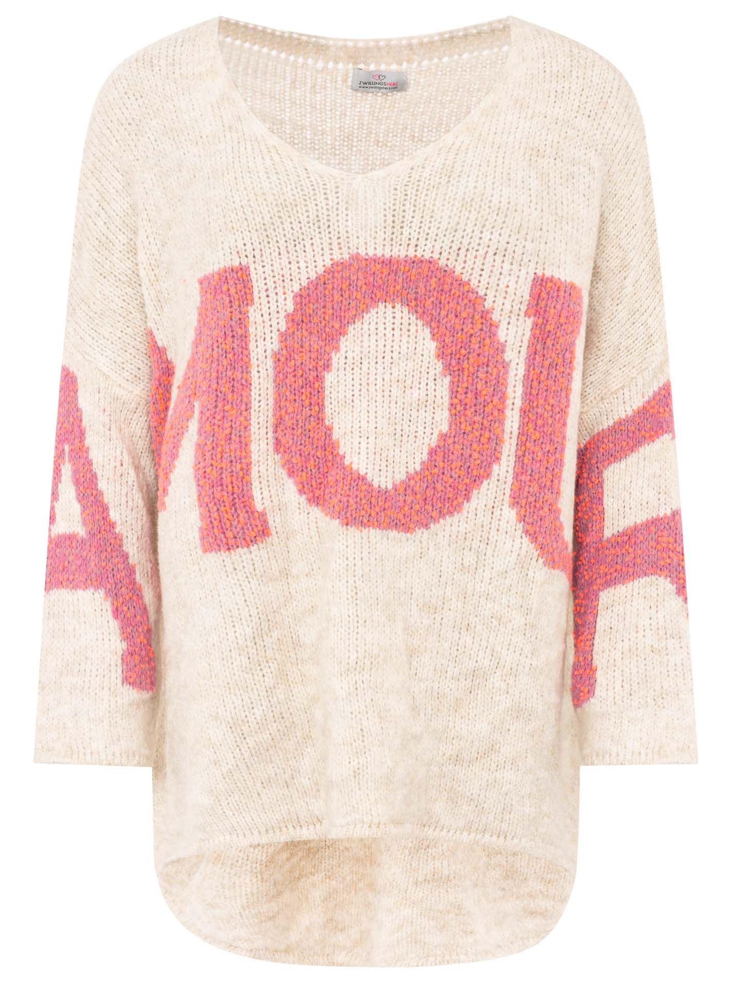 Strickpullover Wollmix "Amour"