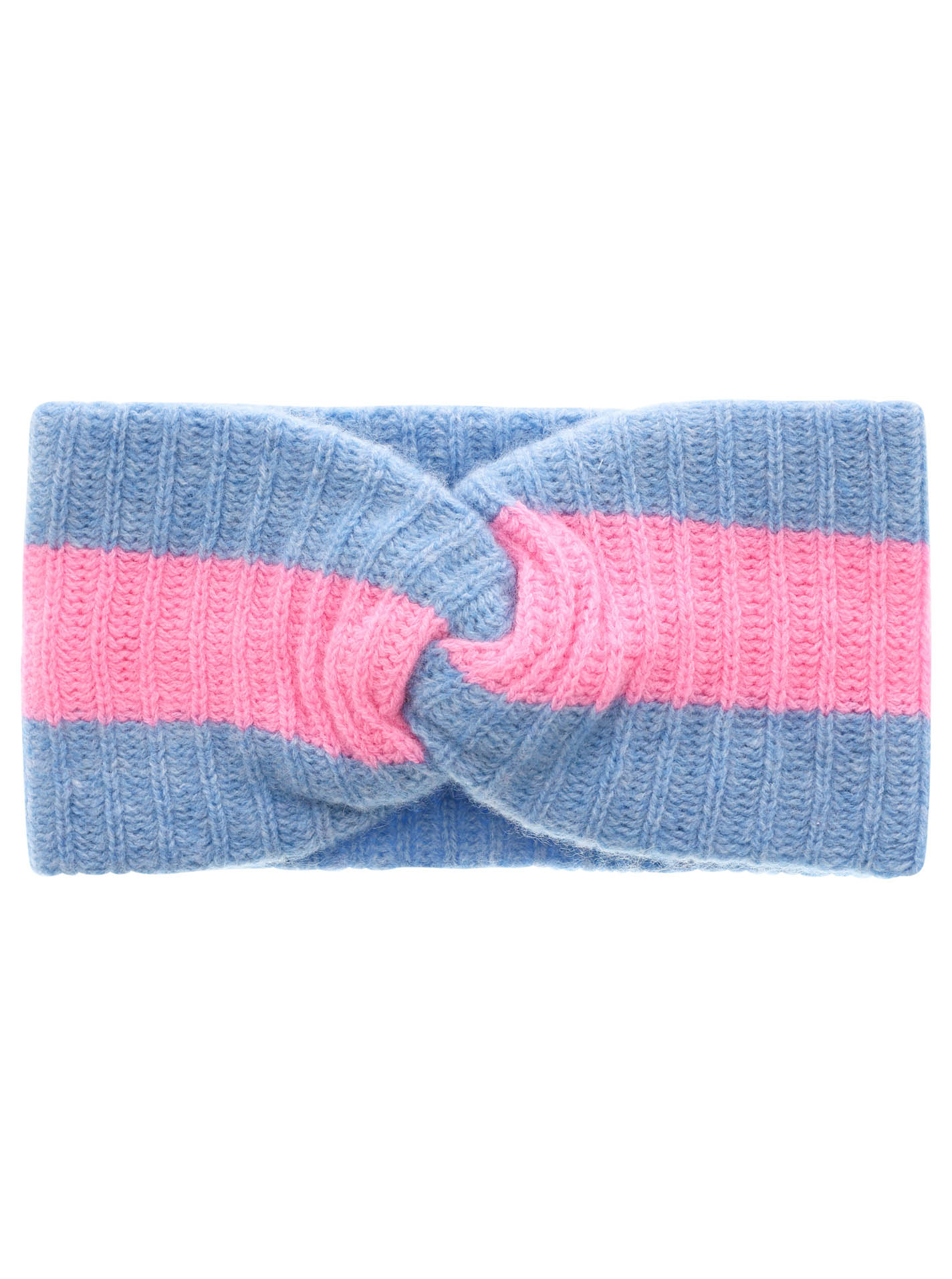 100% Cashmere Stirnband "Streifen"