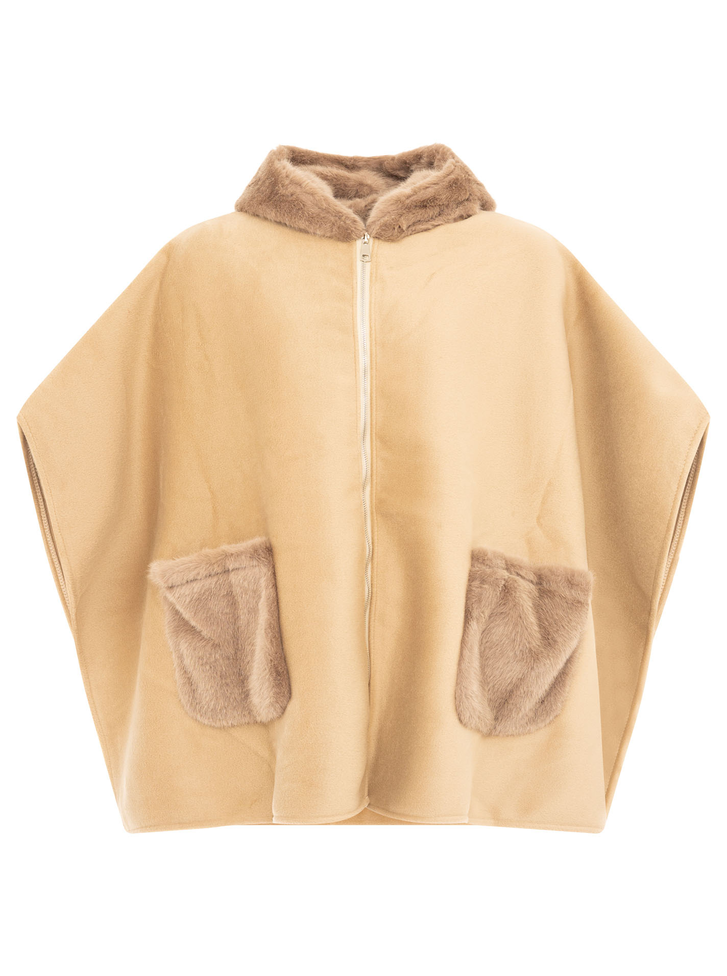 Hoodie Poncho "Uni"