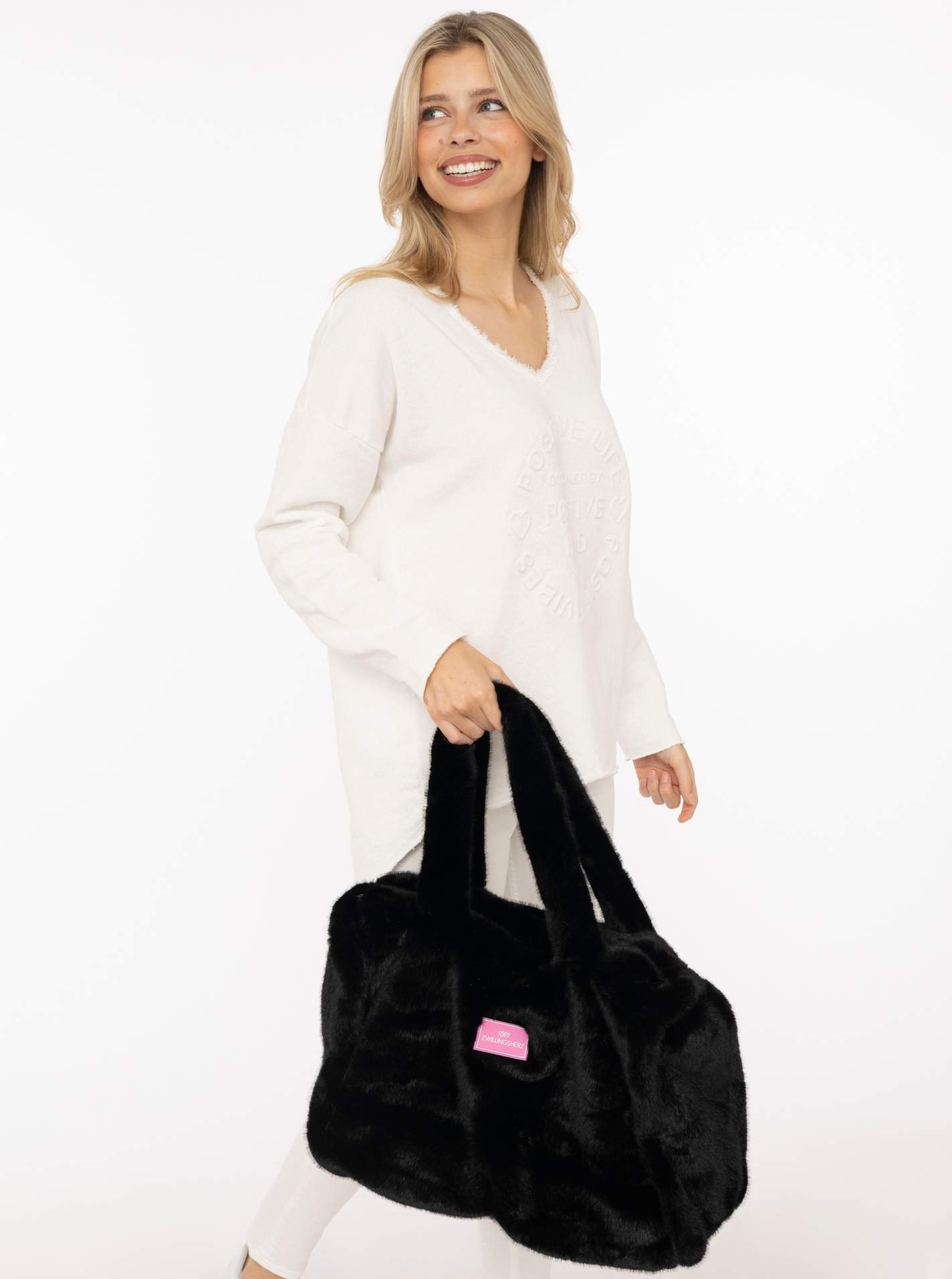 XXL Shopper Fake Fur "Uni"