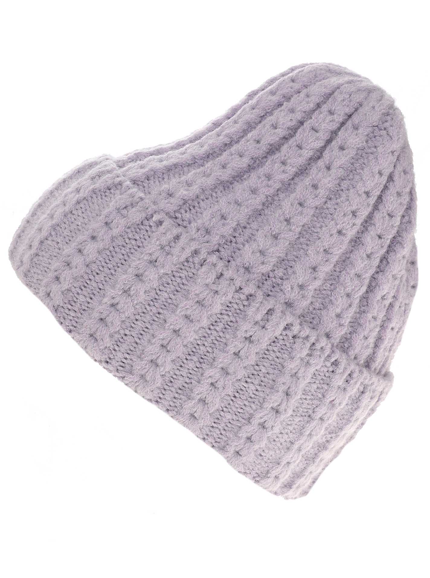 Strickmütze Rippe "Uni"
