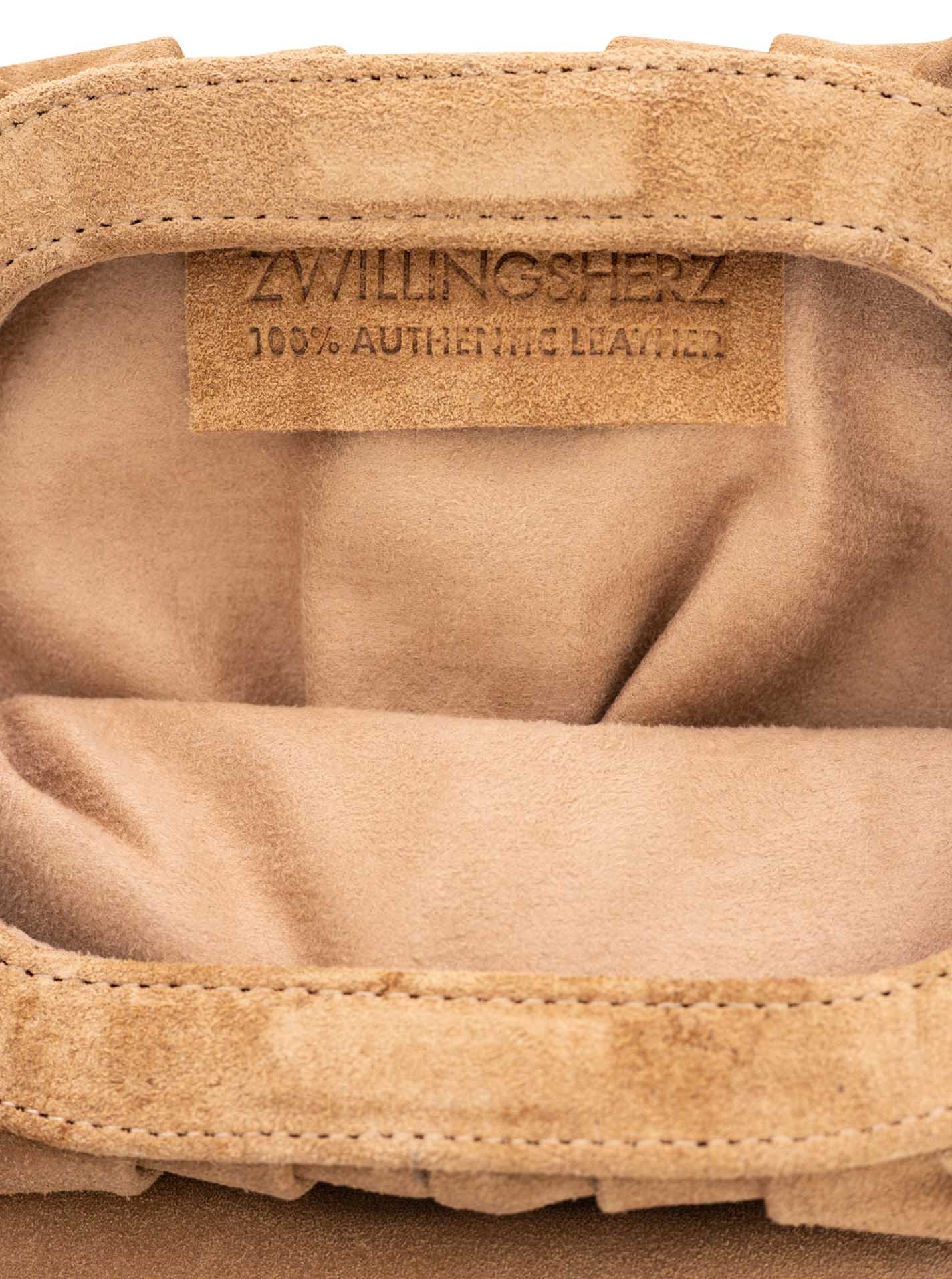 Ledertasche "City Nights Suede"