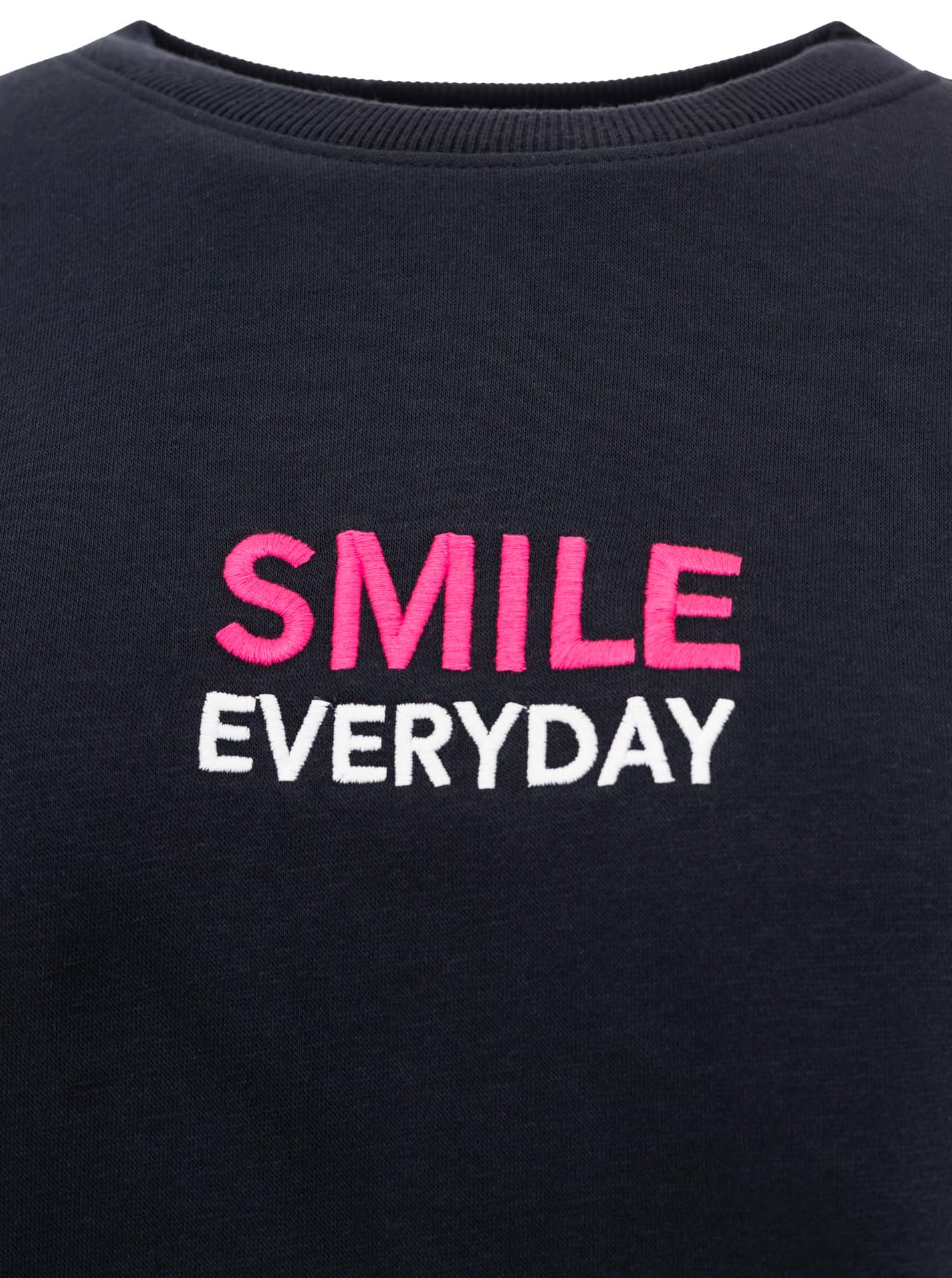 Rundhalssweater "SMILE"