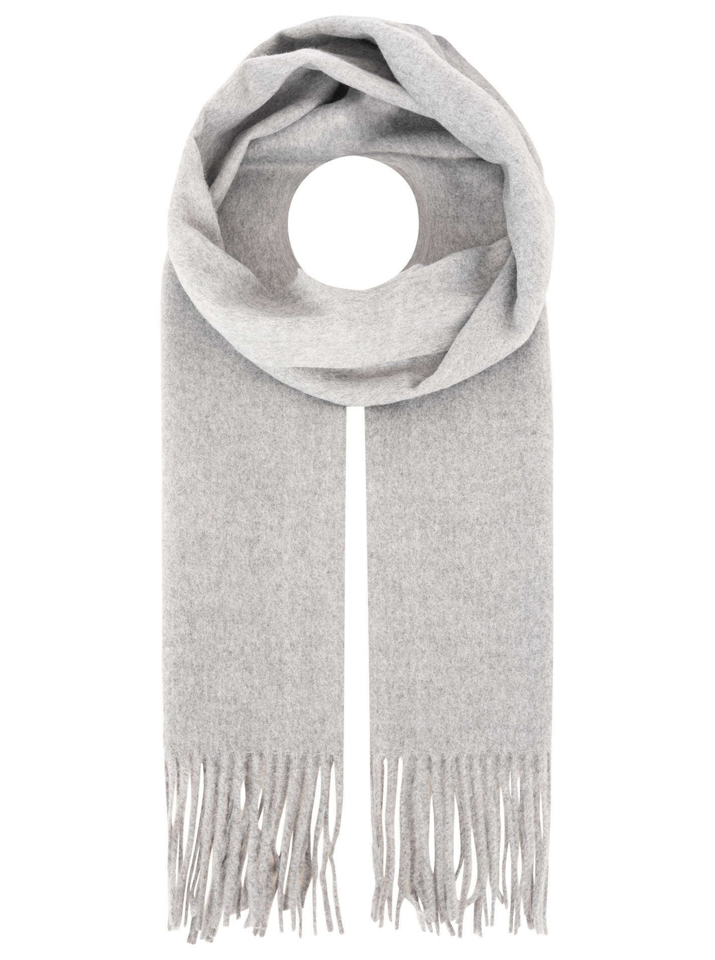 Herrenschal Wollmix "Uni"