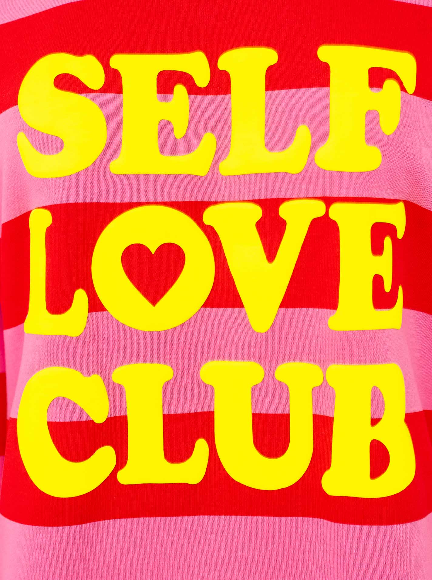 Pullover Sweat Rundhals "Self Love Club"