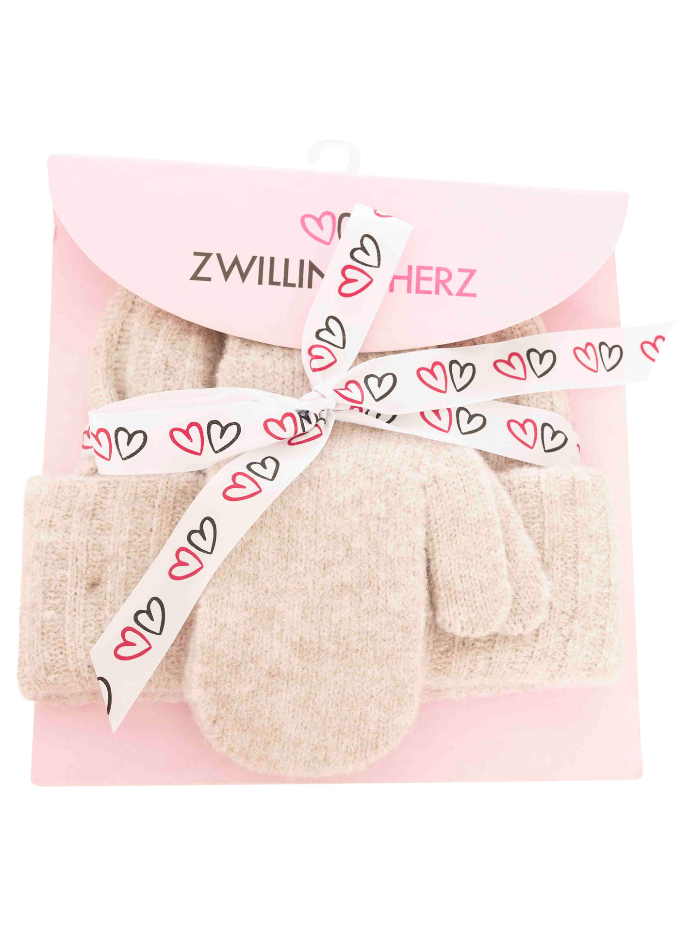 Geschenk Set Mütze & Fäustlinge
