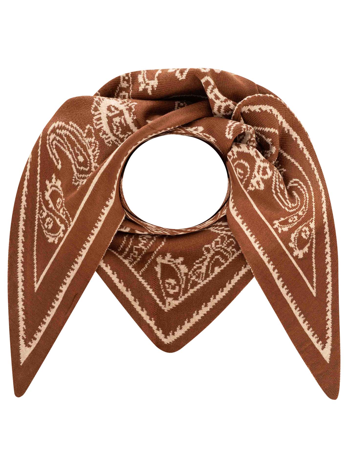 Dreieckstuch Viskose "Paisley"