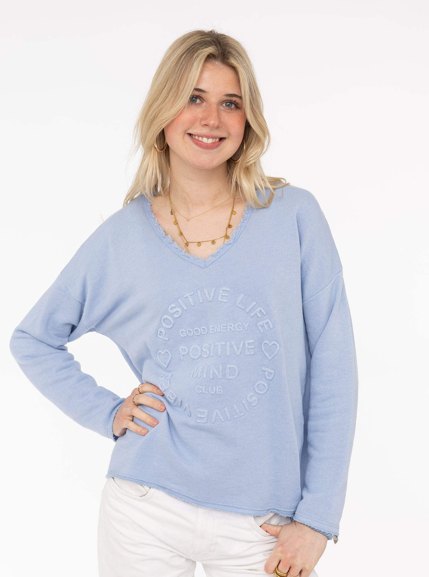 Sweatshirt BW "Positive Mind"