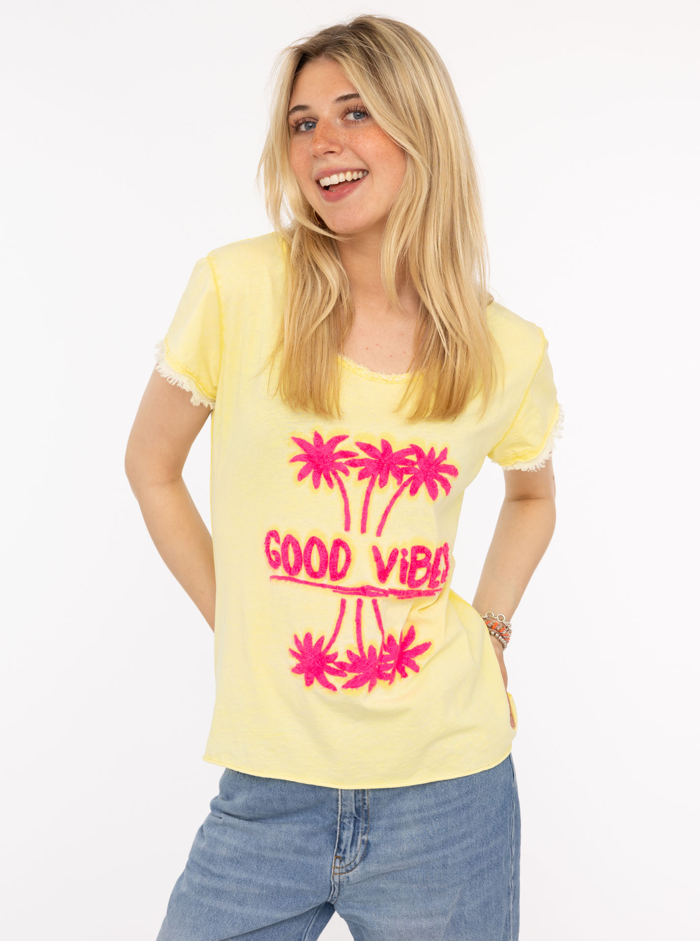 Shirt BW "Good Vibes"