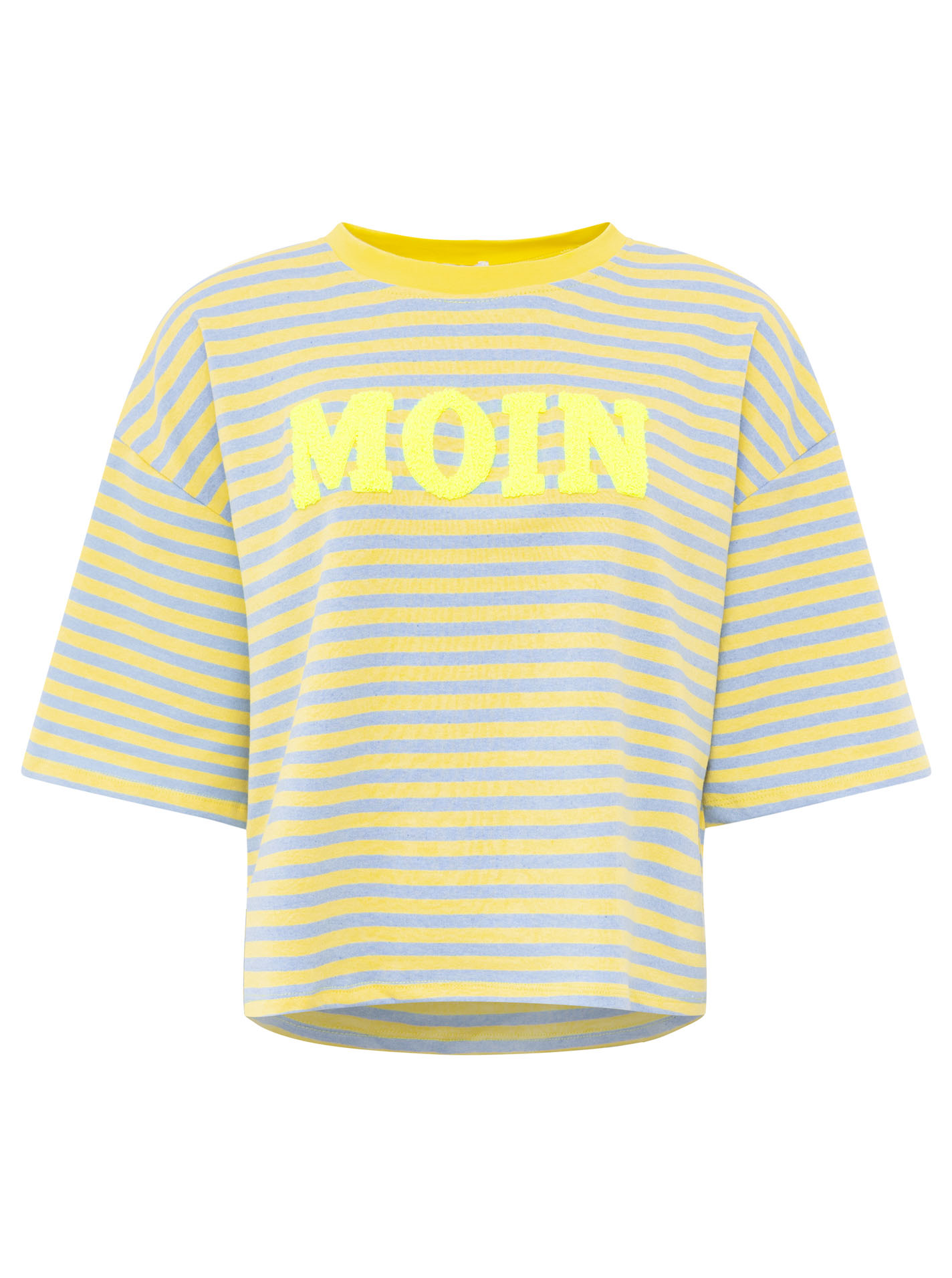 Oversize Shirt "MOIN Streifen"