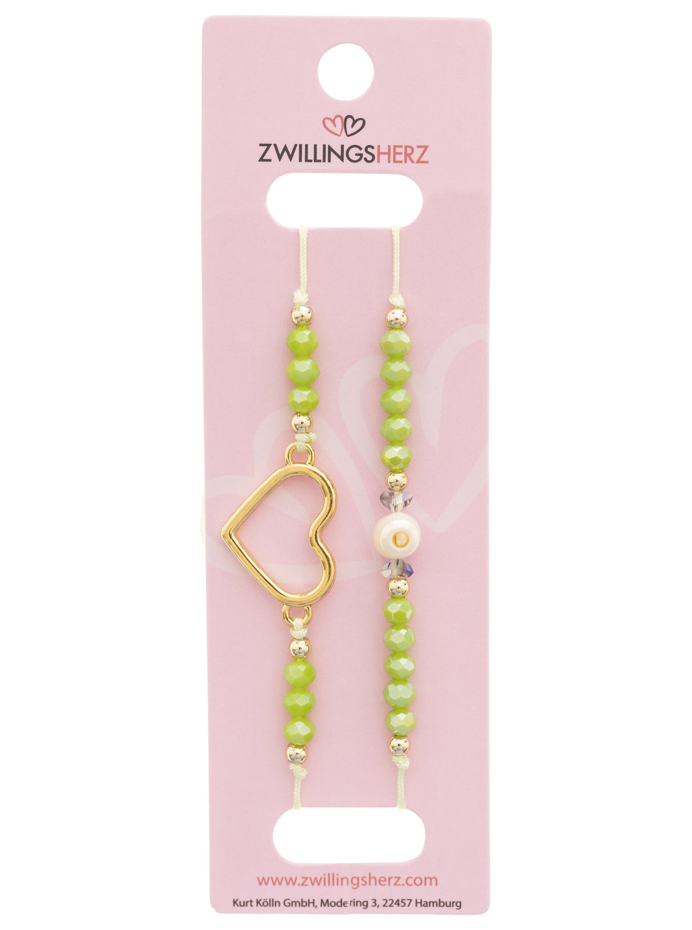 Armband 10er Set "Herz & Muschel"