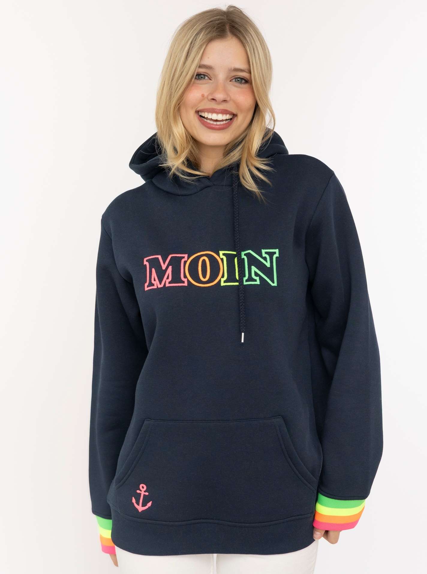Hoodie "Colourful Moin"