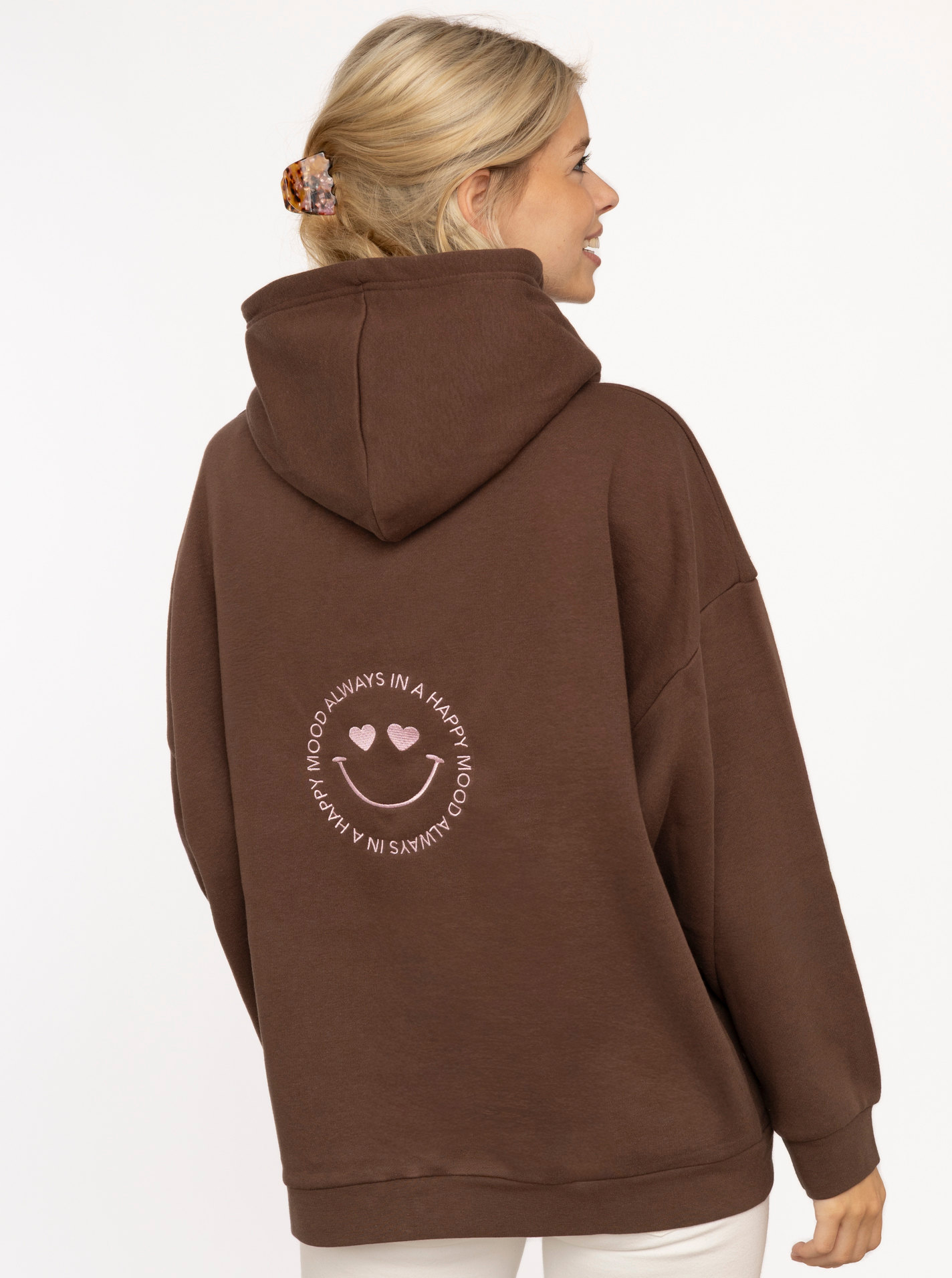 Oversized Hoodie "Happy"