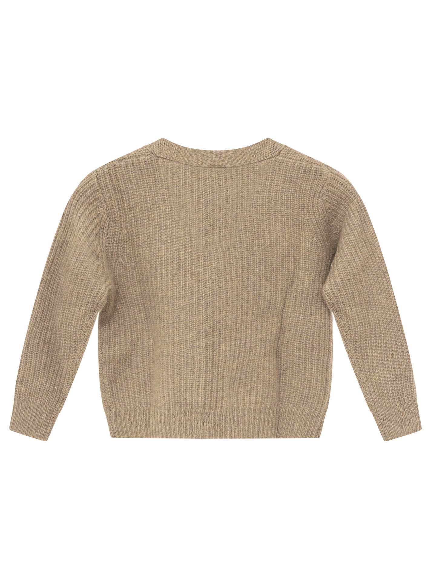 100% Cashmere Kids Gerippter Cardigan