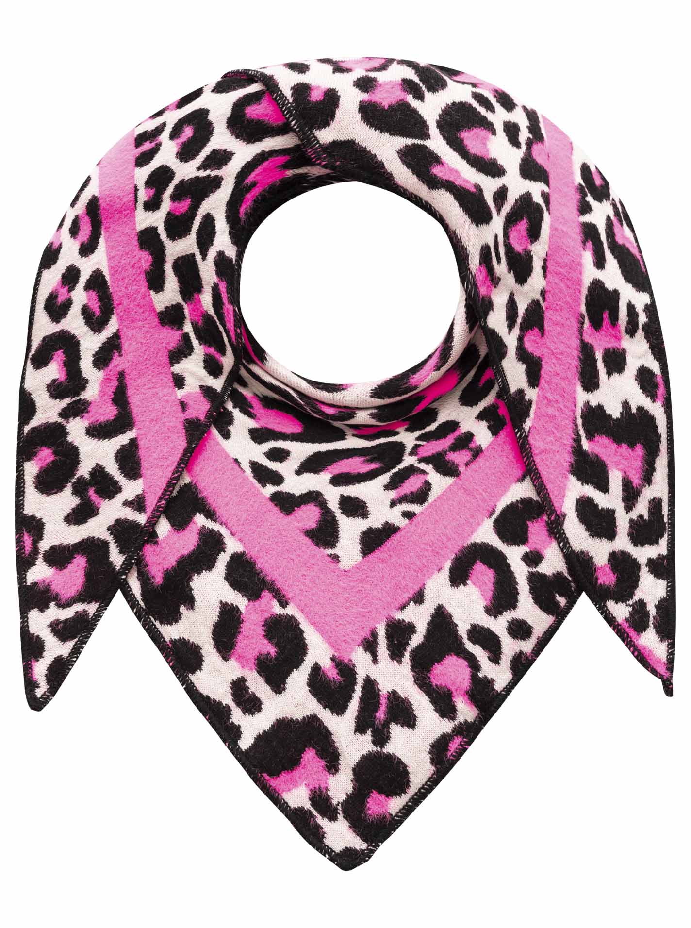 Dreieckstuch BW "Neon Leo"