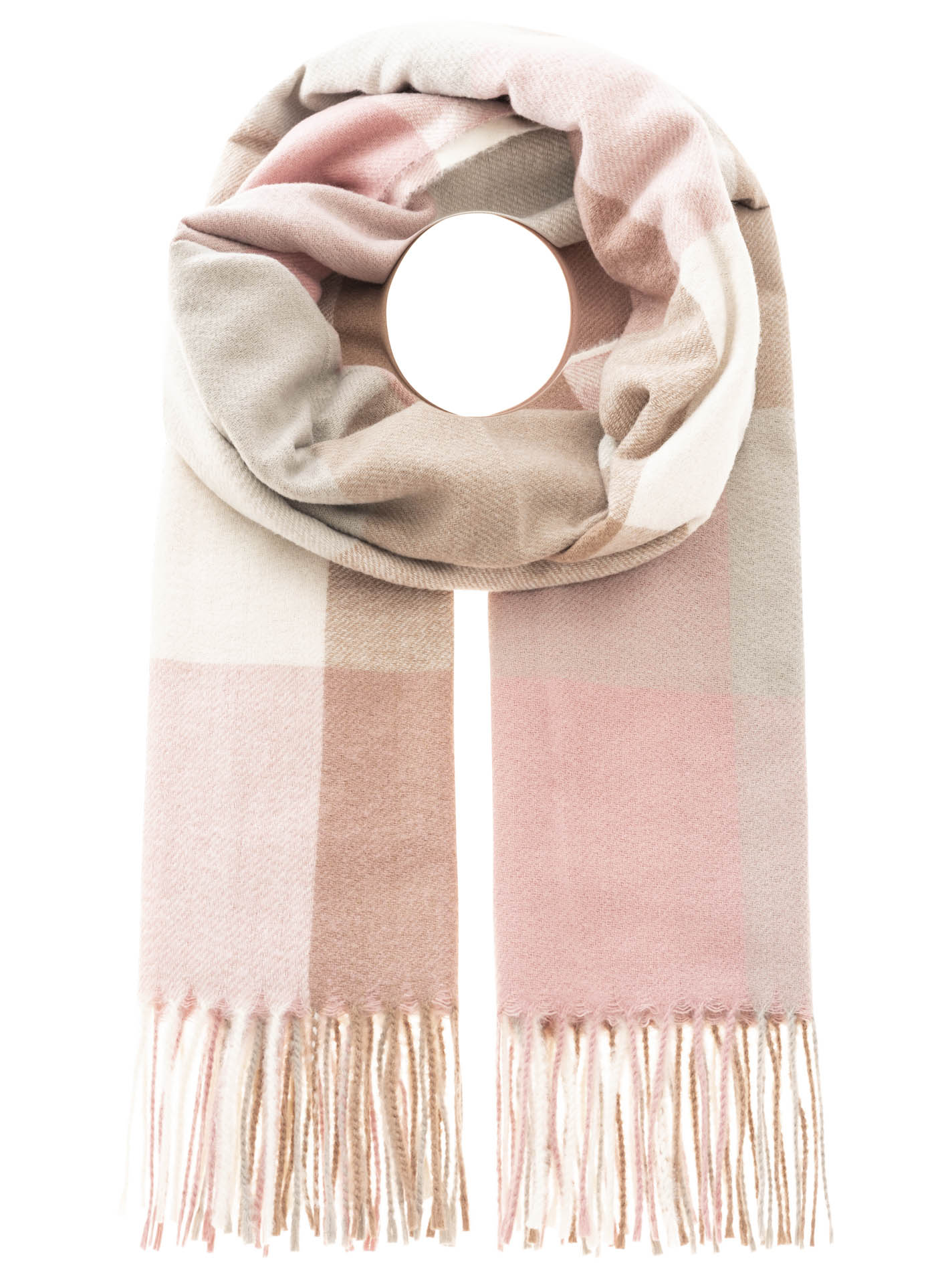 Winterschal "Herbst Karos"