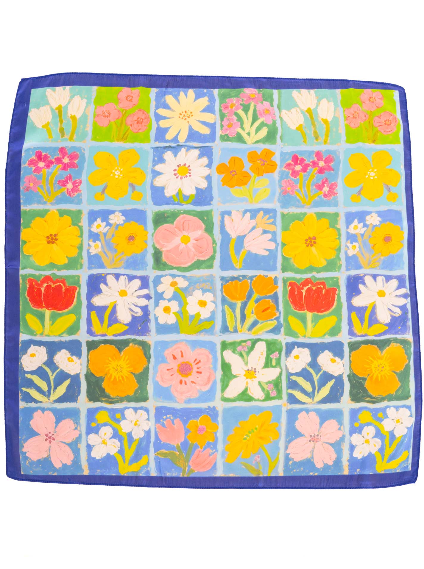 Nickituch "Frühlingsblumen" Nickituch "Frühlingsblumen"