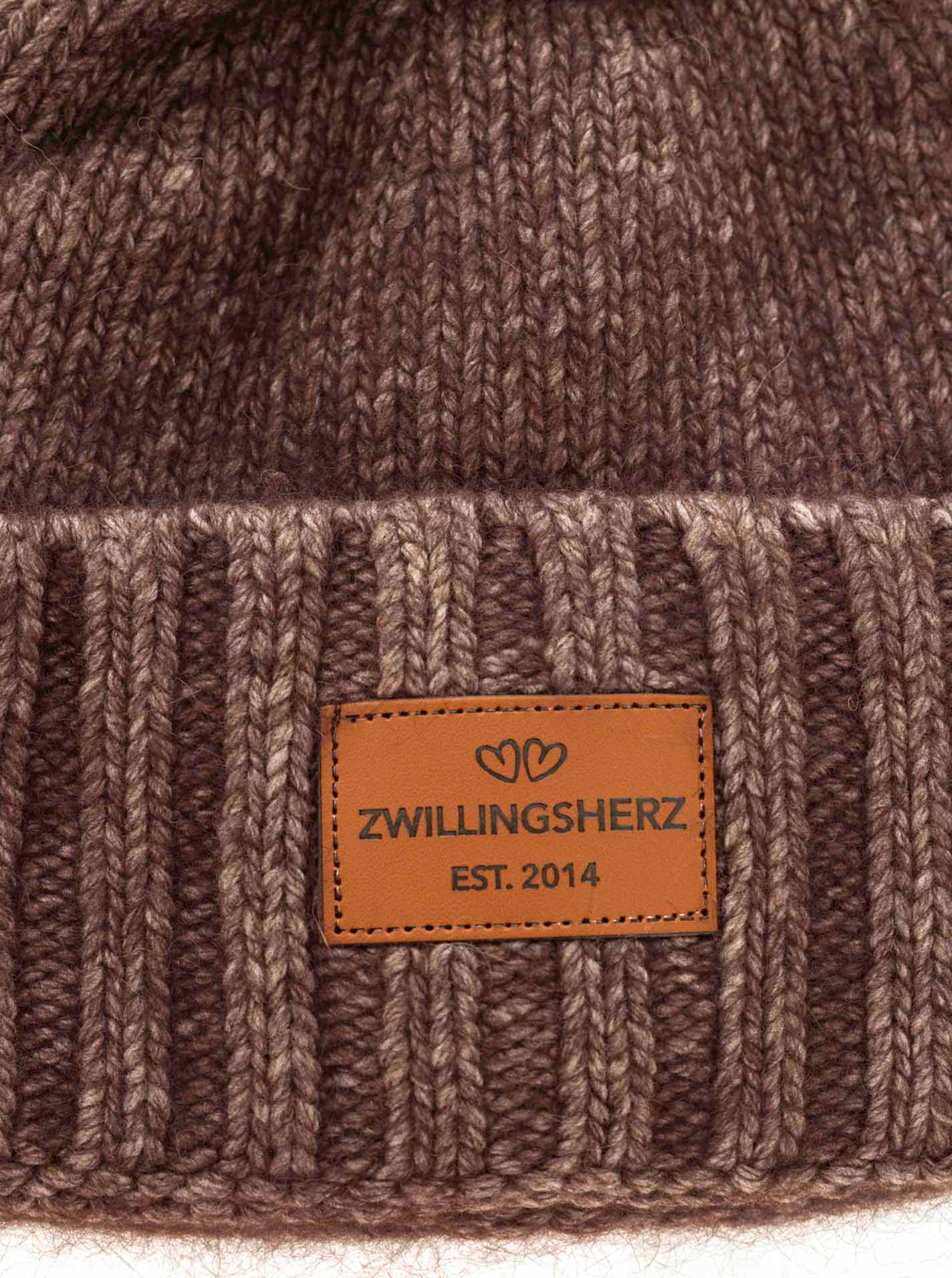 Umschlagmütze mit Patch "Rippe"