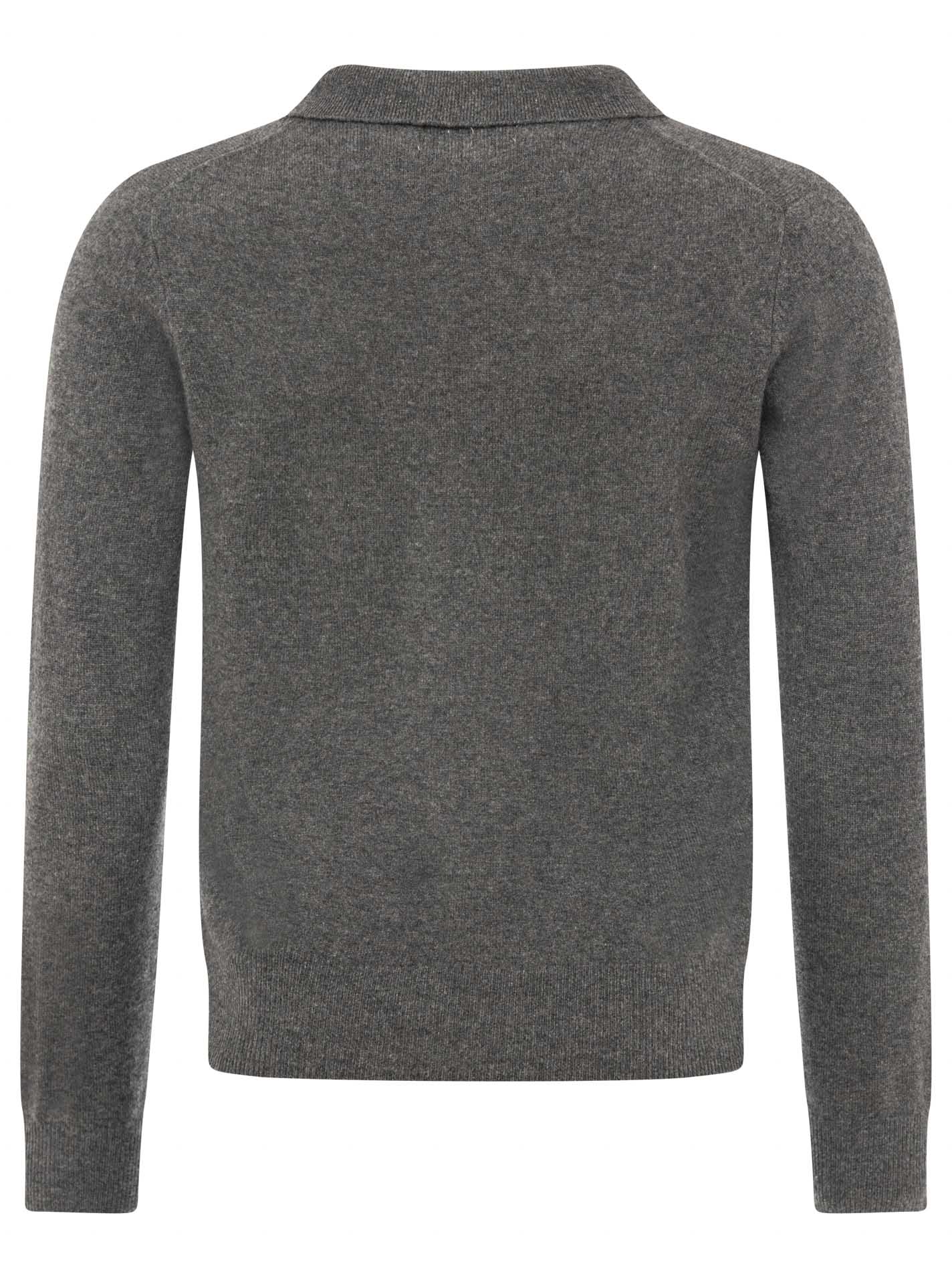 100% Cashmere Herren Poloshirt