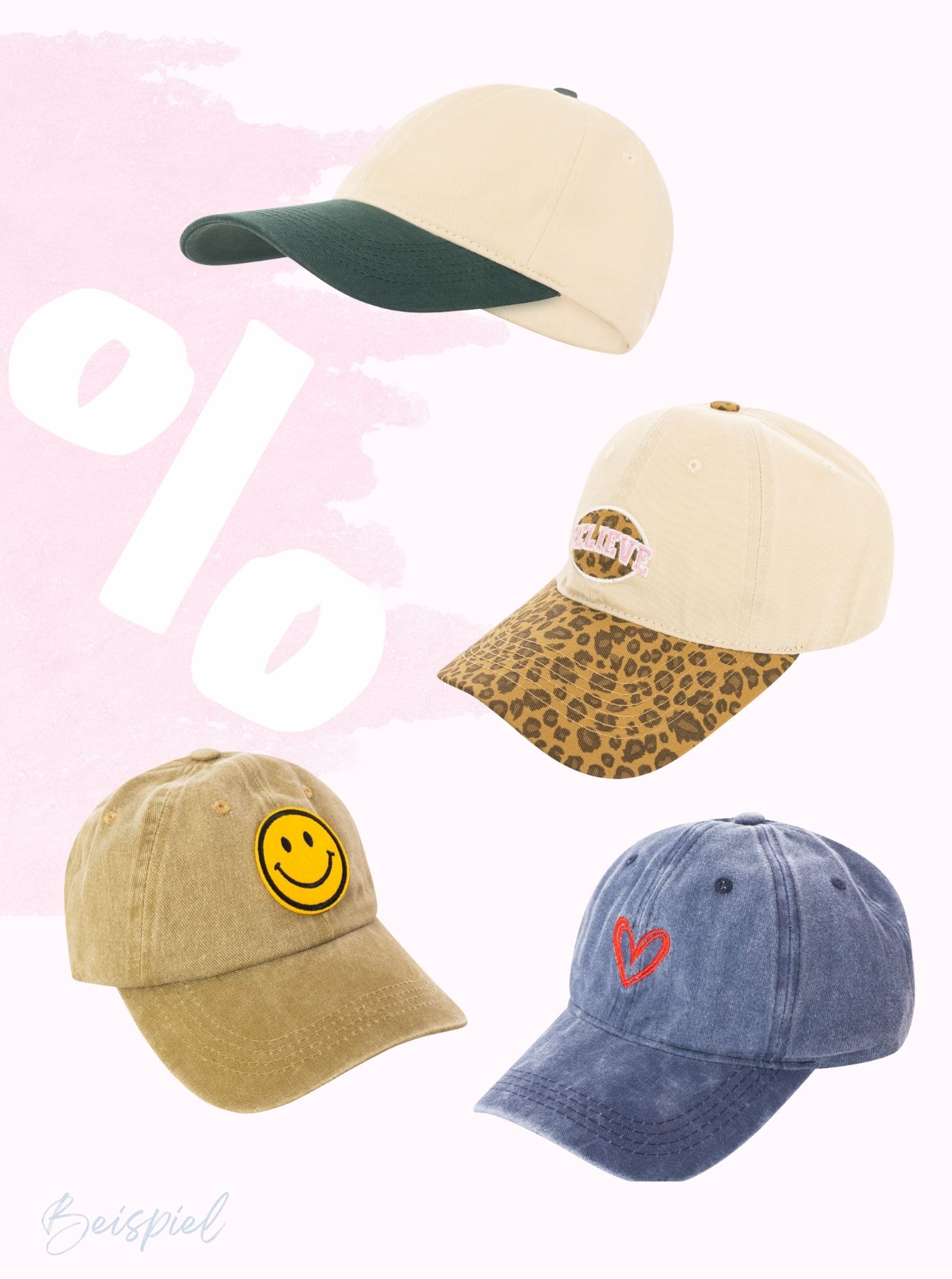 Cap 50er Bundle "Leo & Summer"