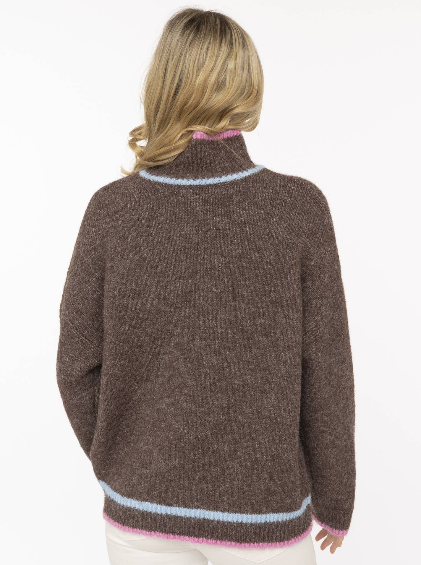 High Neck Pullover "Heart"