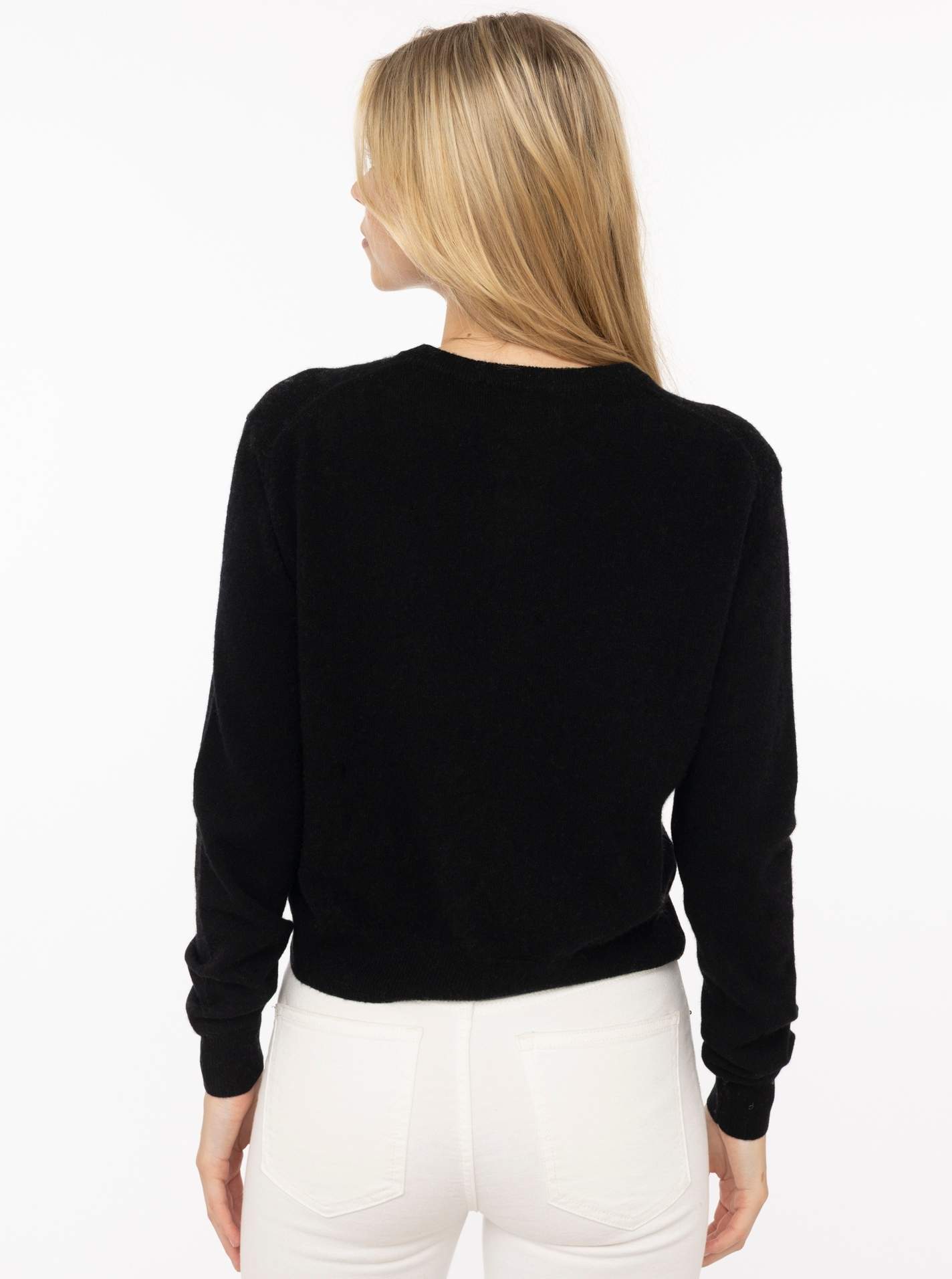 100% Cashmere Cardigan "Pearl"