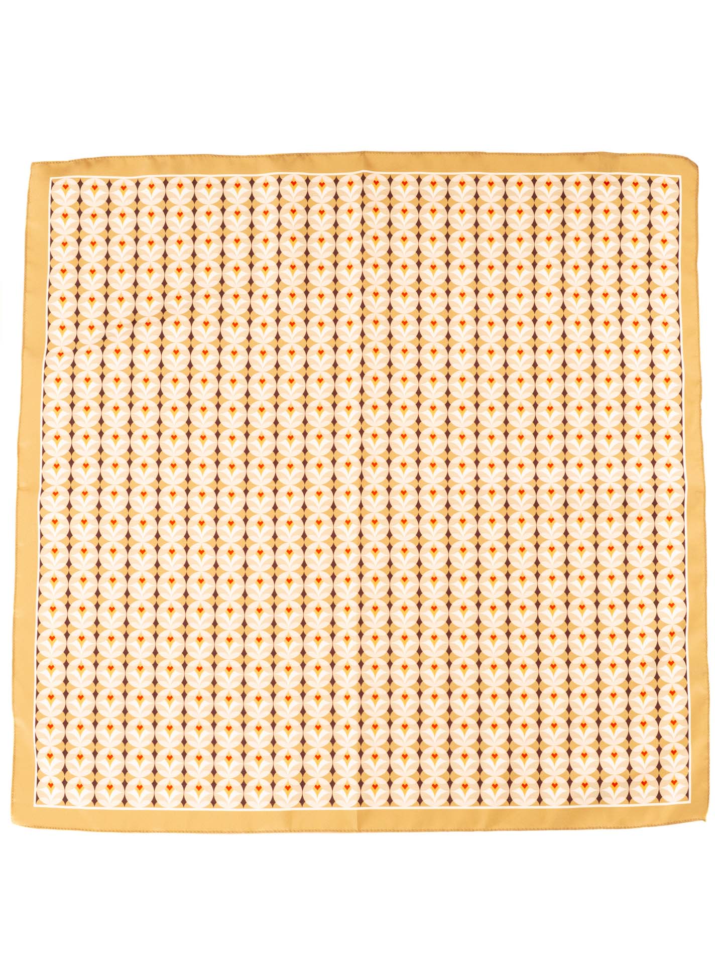 ART69ae7d91a2cf6_029_Nickituch_RetroKreise_Beige Nickituch "Retro Kreise"