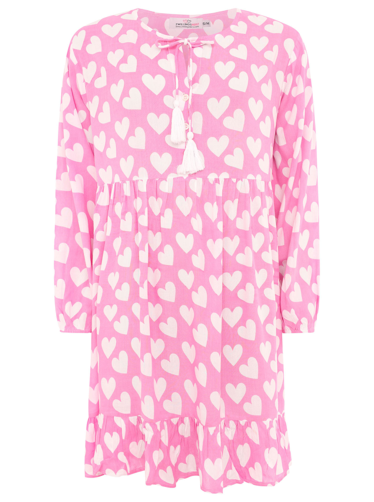 Kleid Viskose "Herz Classic"