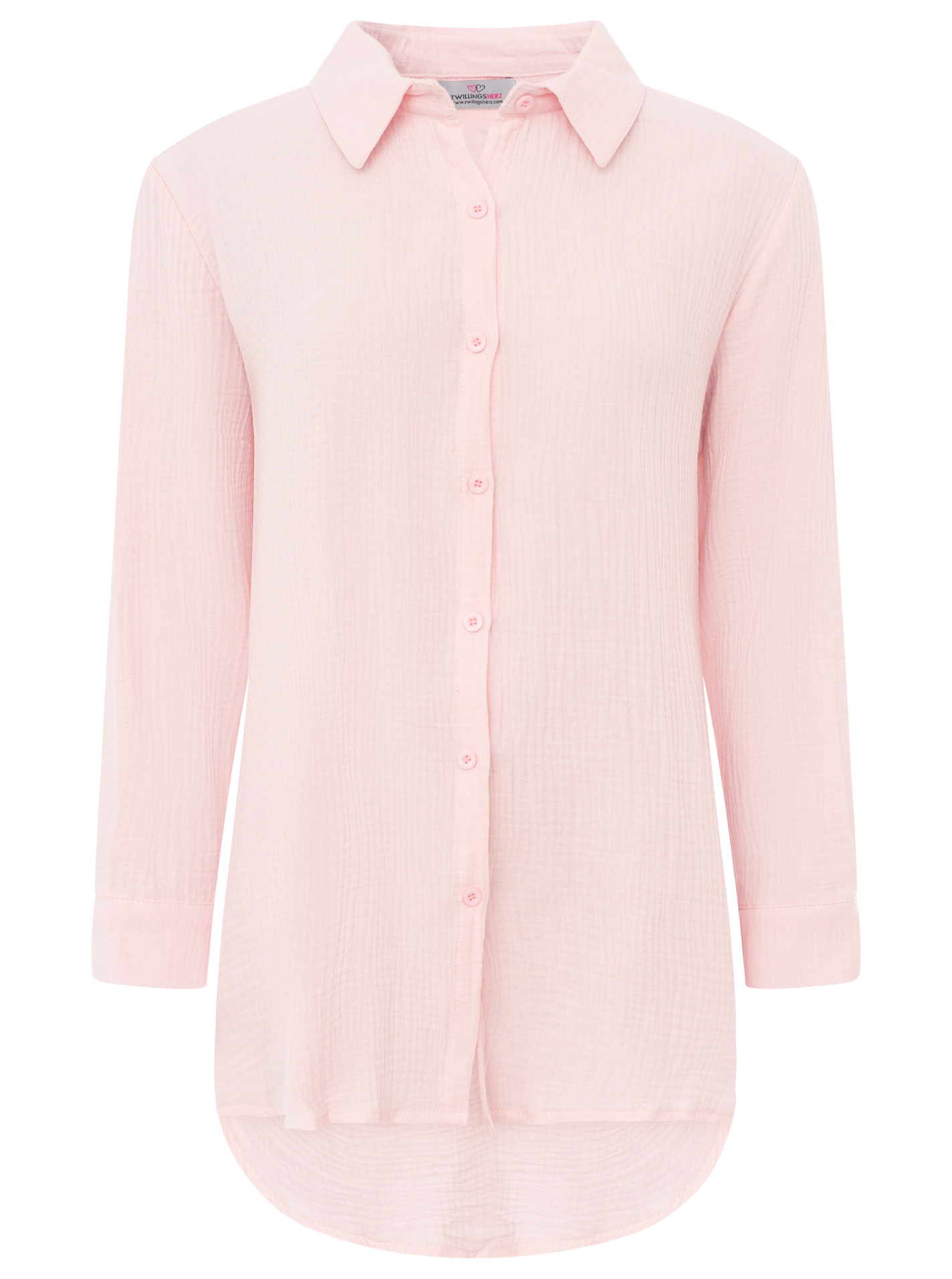 ART697b2d0eb9417_022_Hemdbluse_Musselin_47009_K25803_Rosa XXL Musselin Bluse "Knopfleiste"