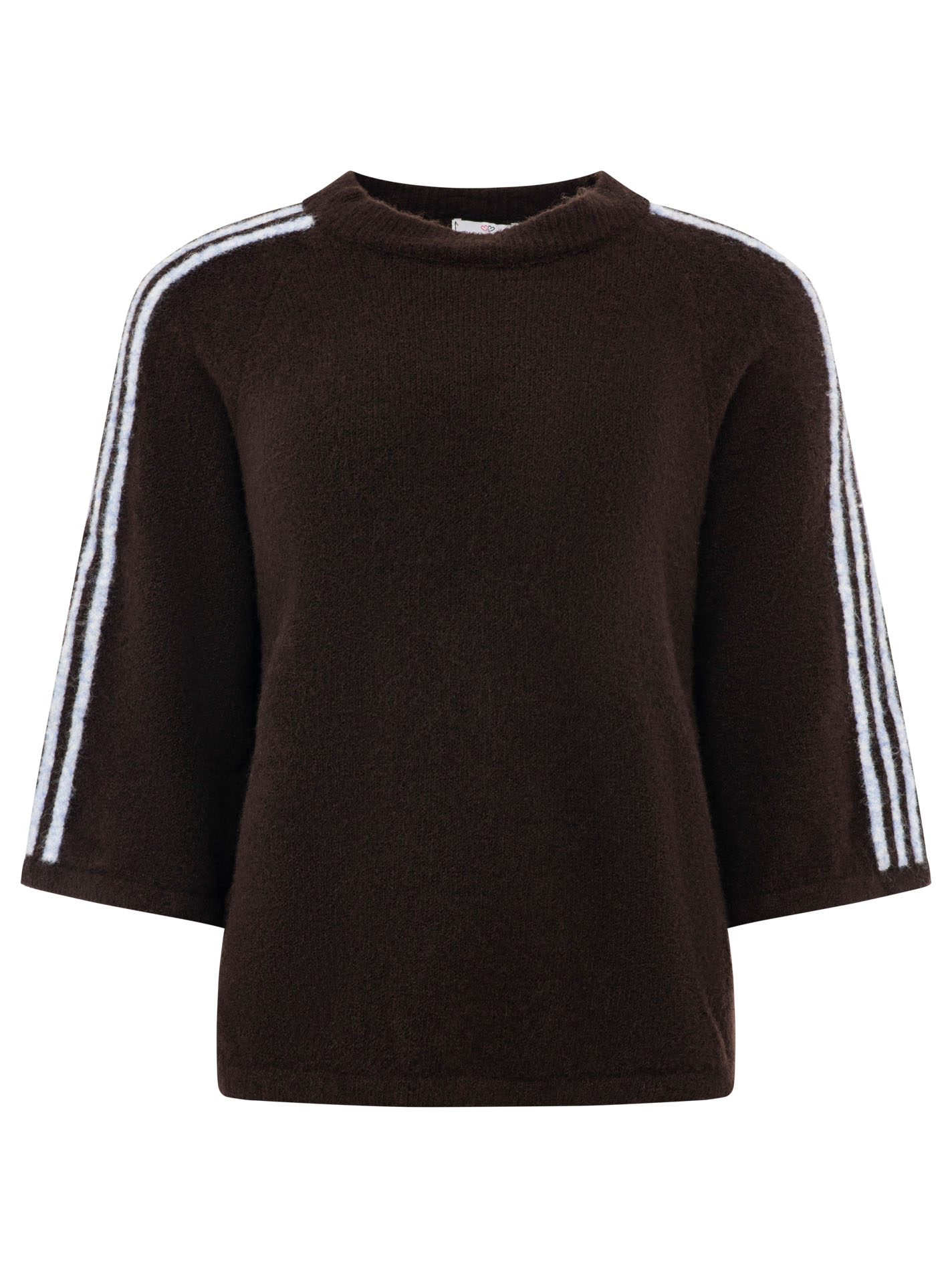Halbarm Pullover "Stripes"