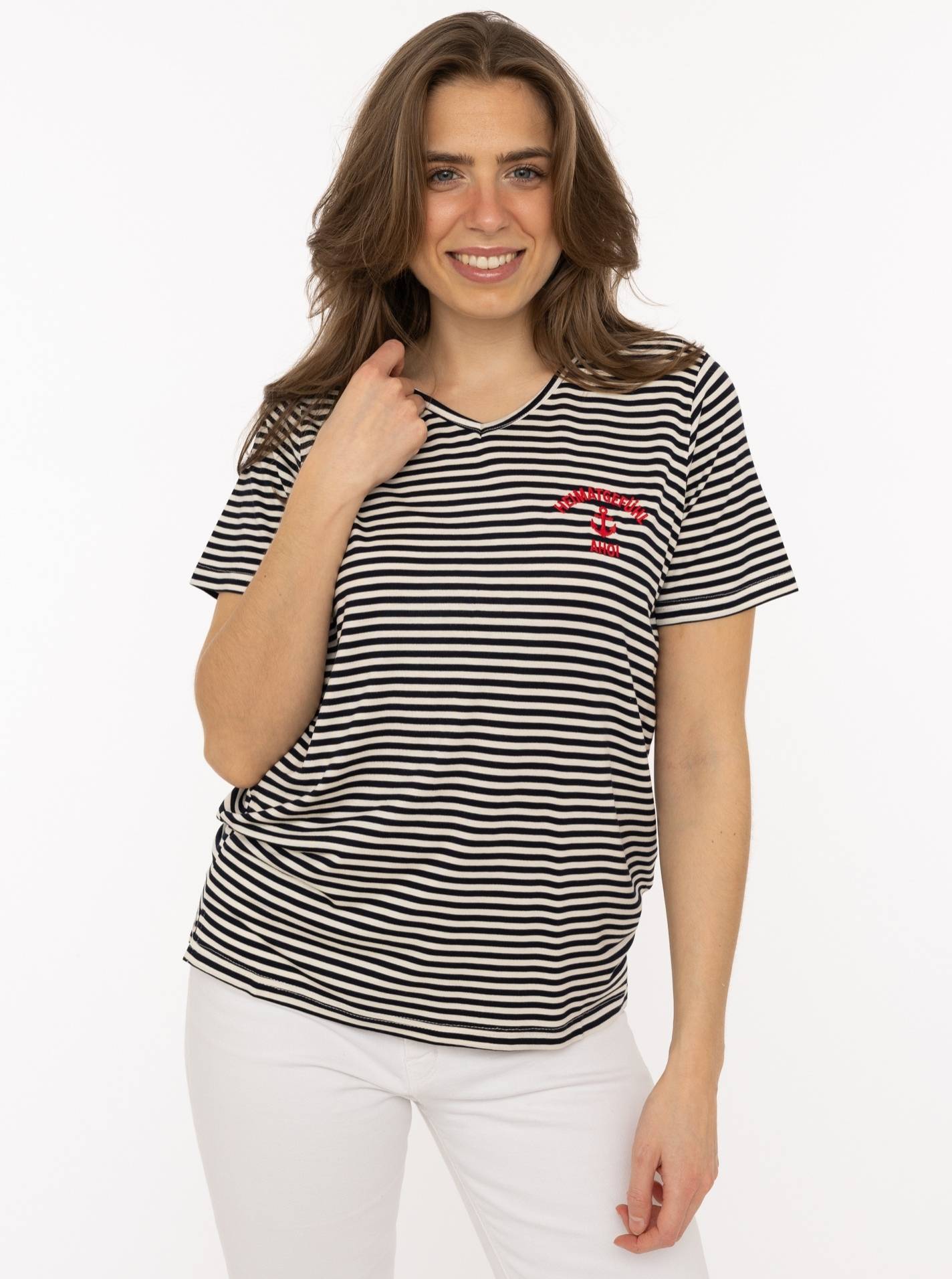 T-Shirt Streifen "Heimatgefühl"