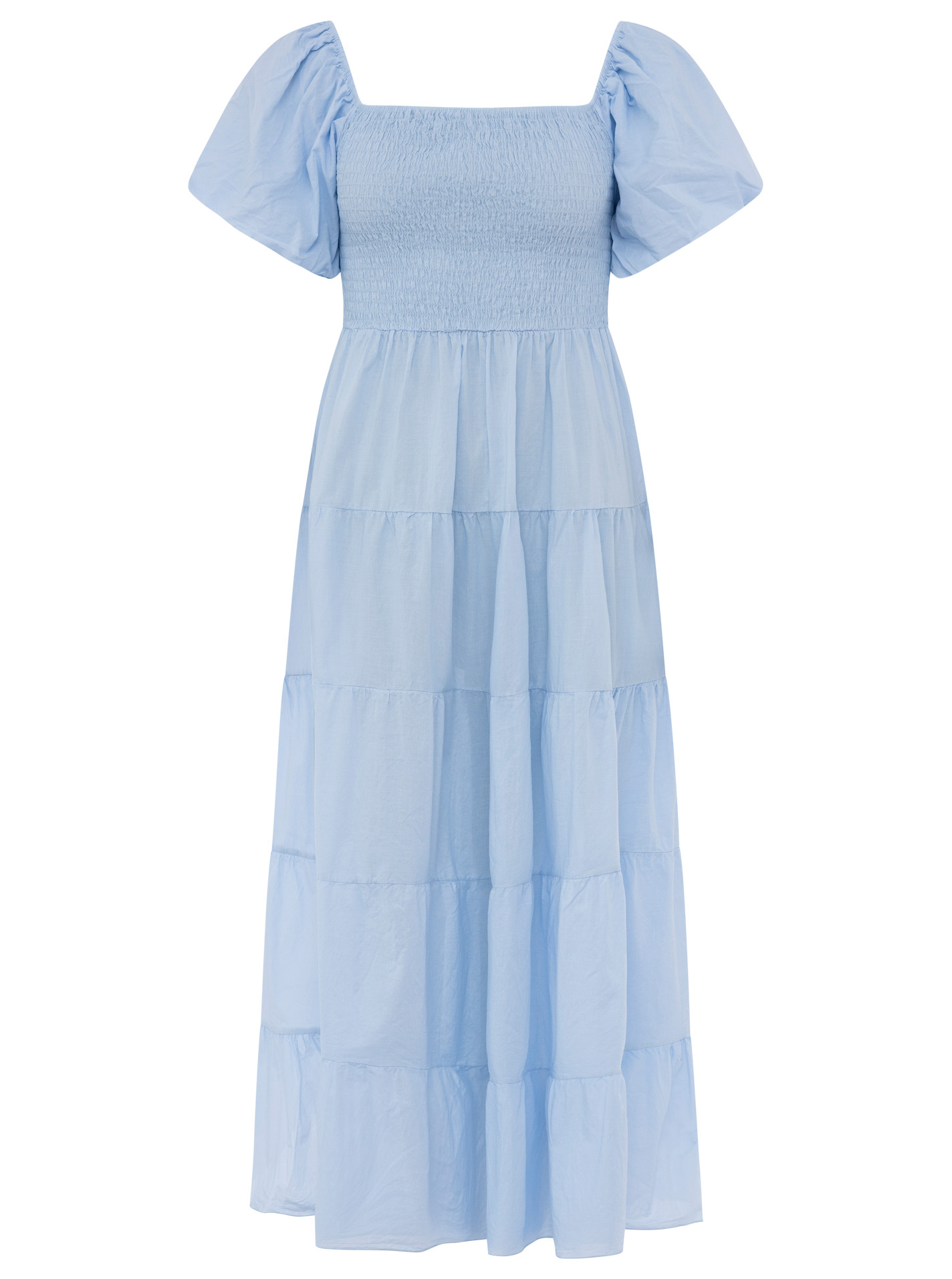 Maxikleid BW "Puffärmel"