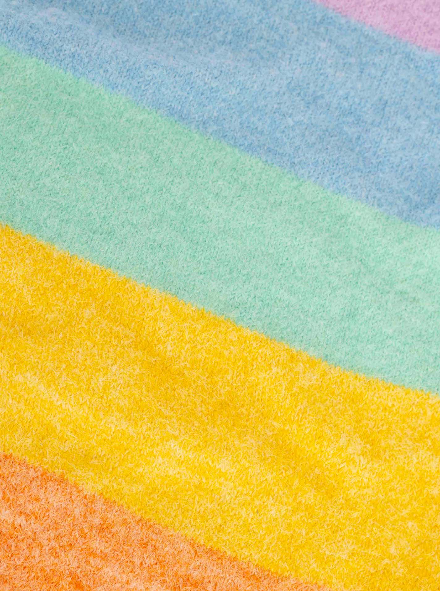 Dreieckstuch Strick "Pastel Crush"
