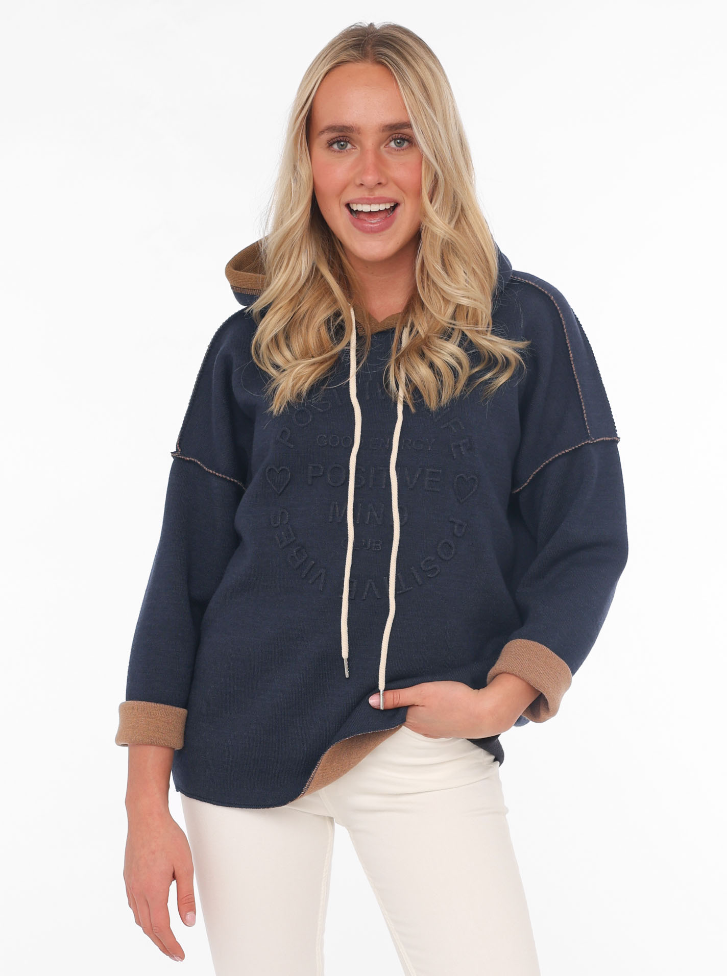 ARTKK686fca715a82a11306 Doubleface Hoodie "Positive Mind"