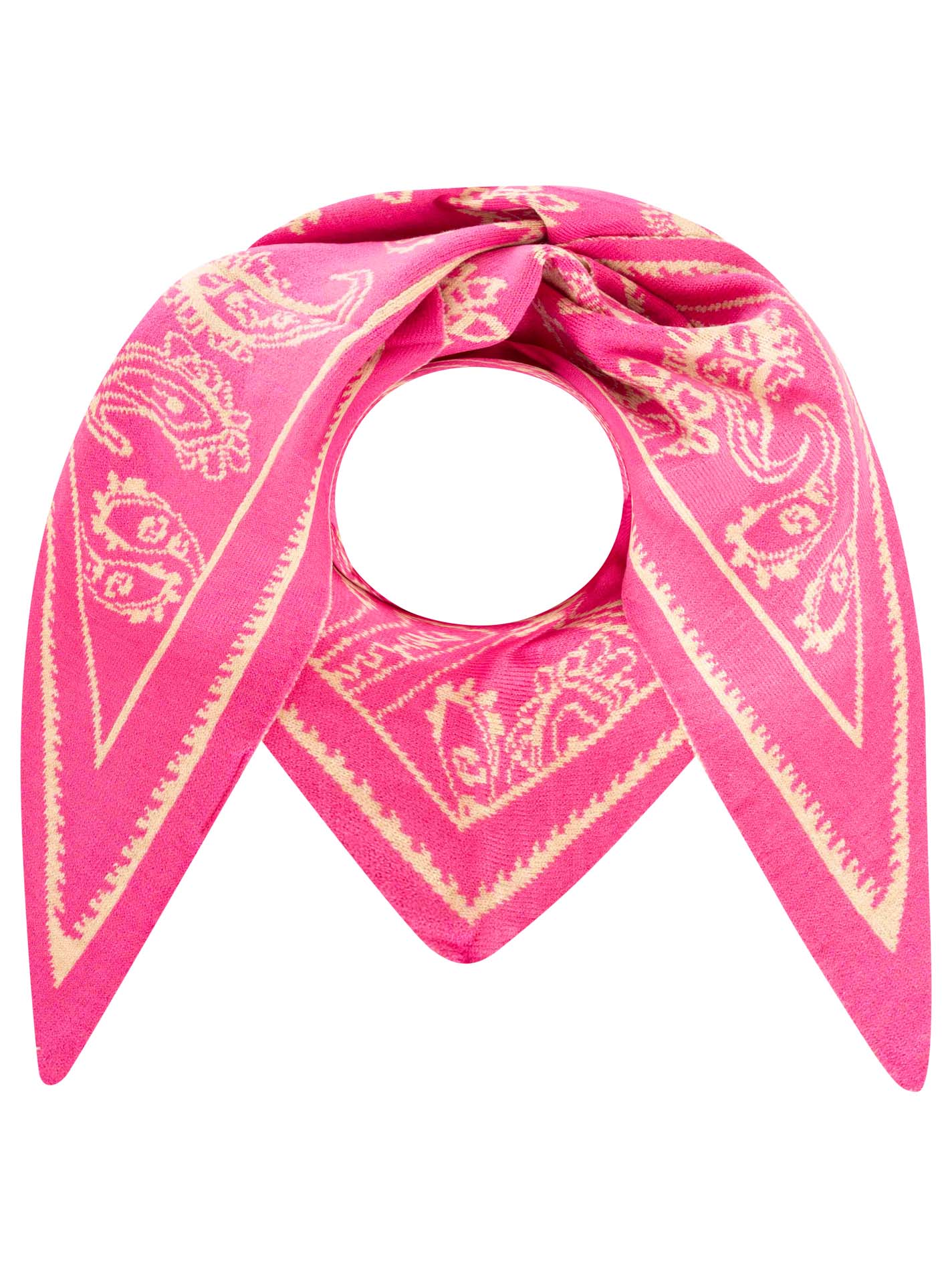 Dreieckstuch Viskose "Paisley"