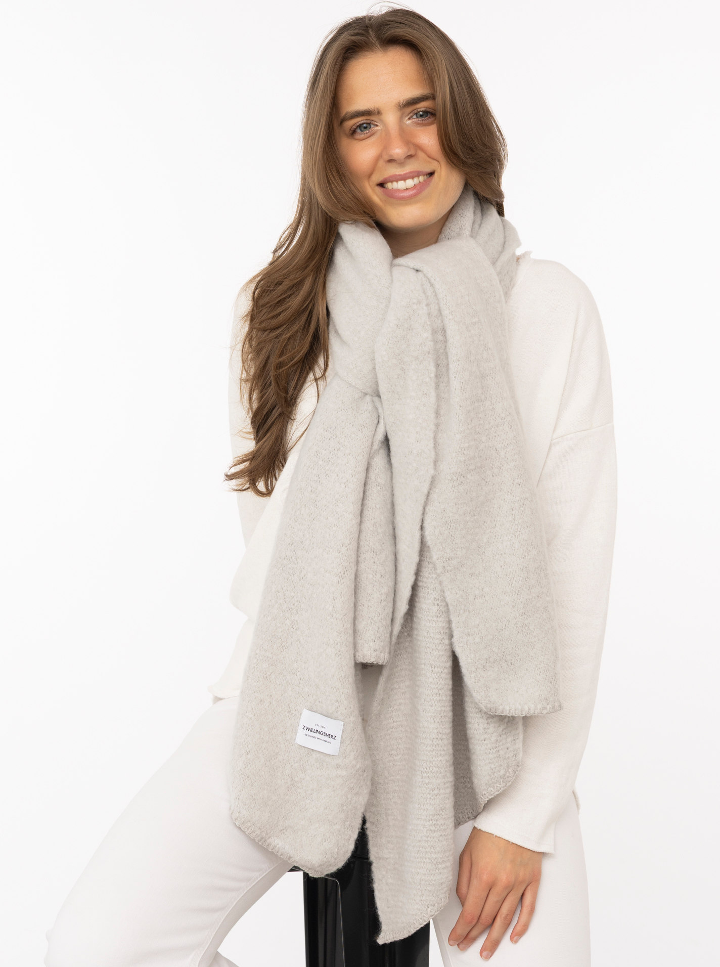 Kuschelschal "Uni Bouclé"