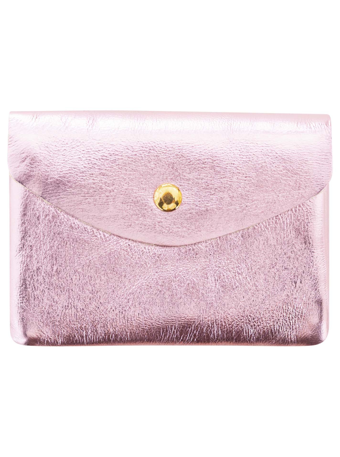 Geldbörse Druckknopf "Metallic"