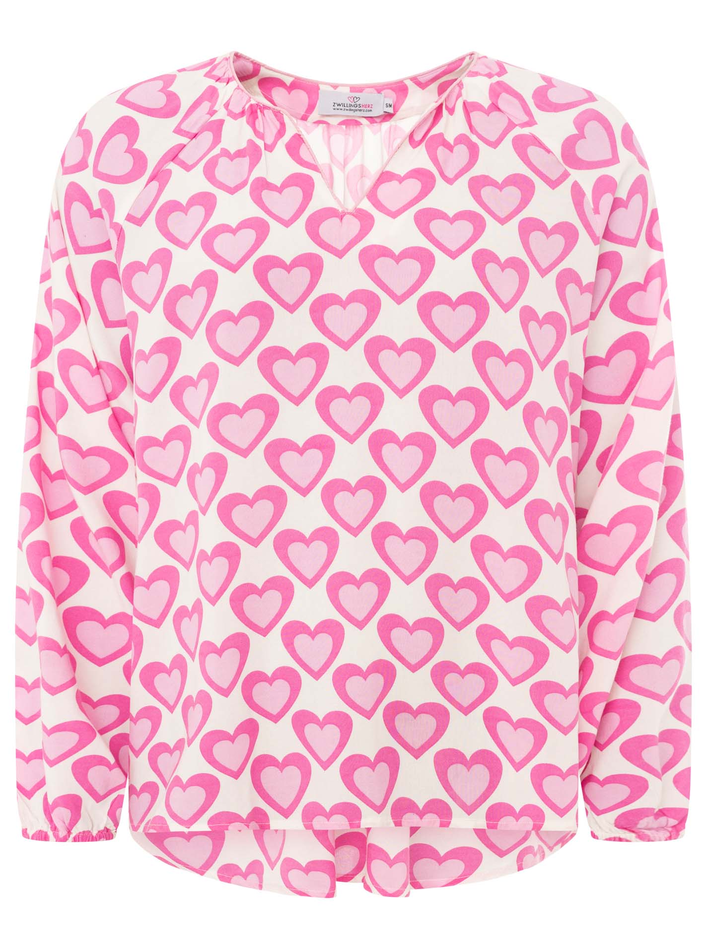 Bluse "Happy Love" Bluse "Happy Love"