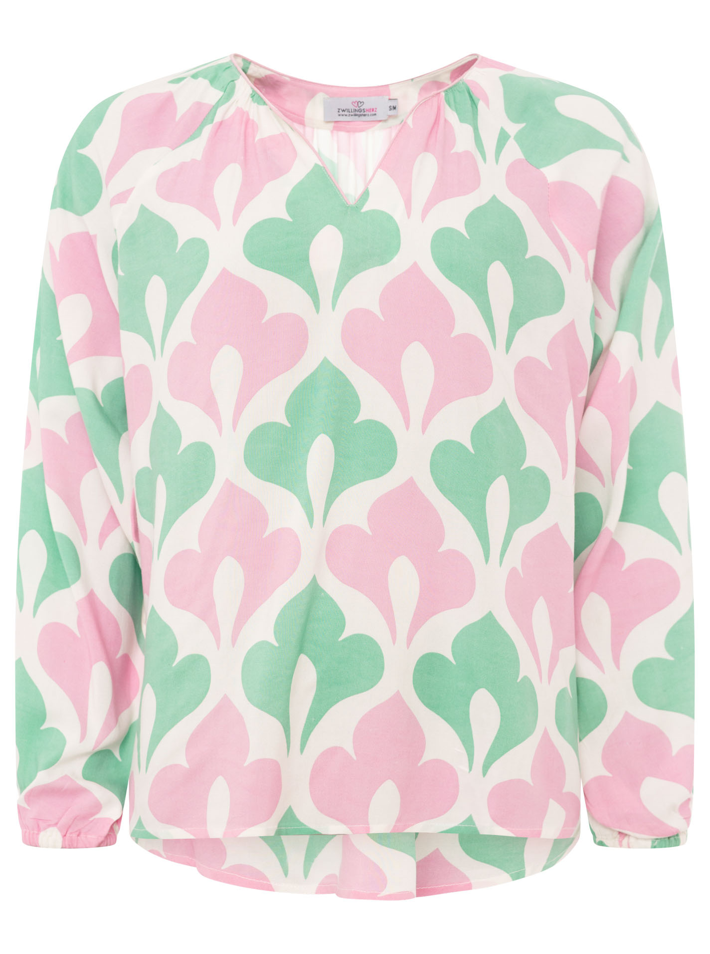 ART698494cb9cc7a_022_Bluse_GraphicFlower_33472_Rosa Bluse "Graphic Flower"