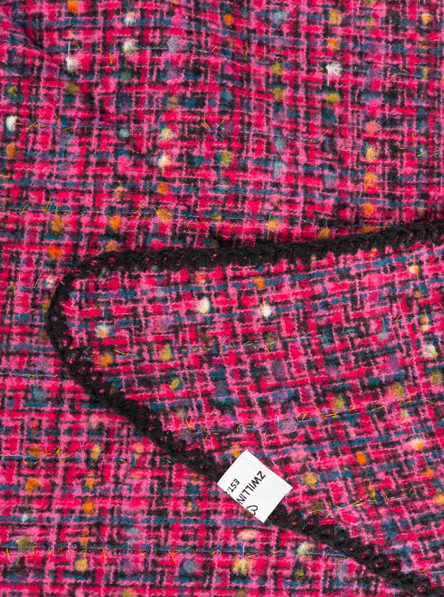 Dreieckstuch "Bouclé Karo"