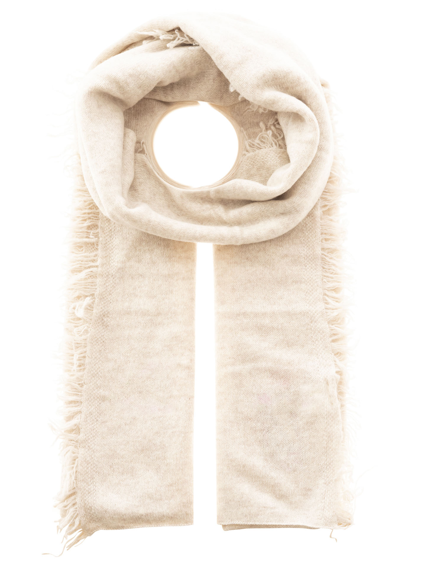 100% Cashmere XXL Fransenschal
