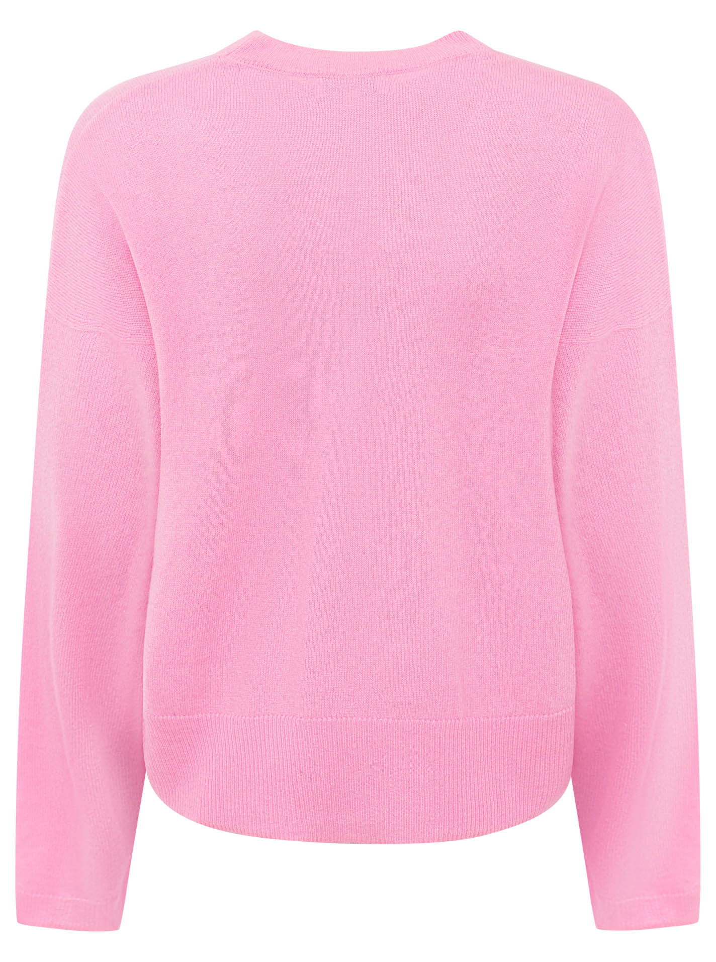 100% Cashmere Kastiger Rundhalspullover