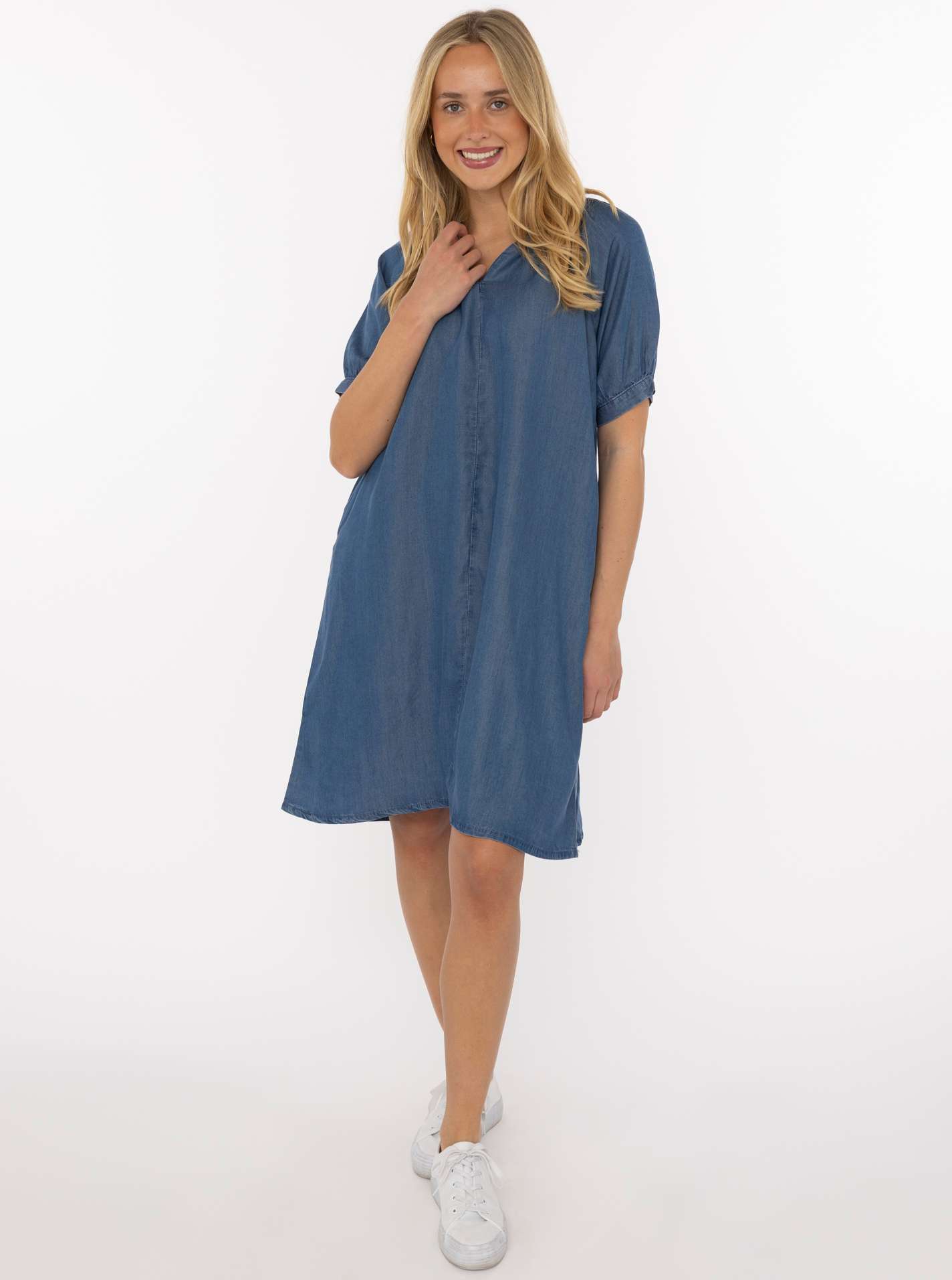 ART69e1ee106569a_087_11 Blusenkleid aus Lyocell