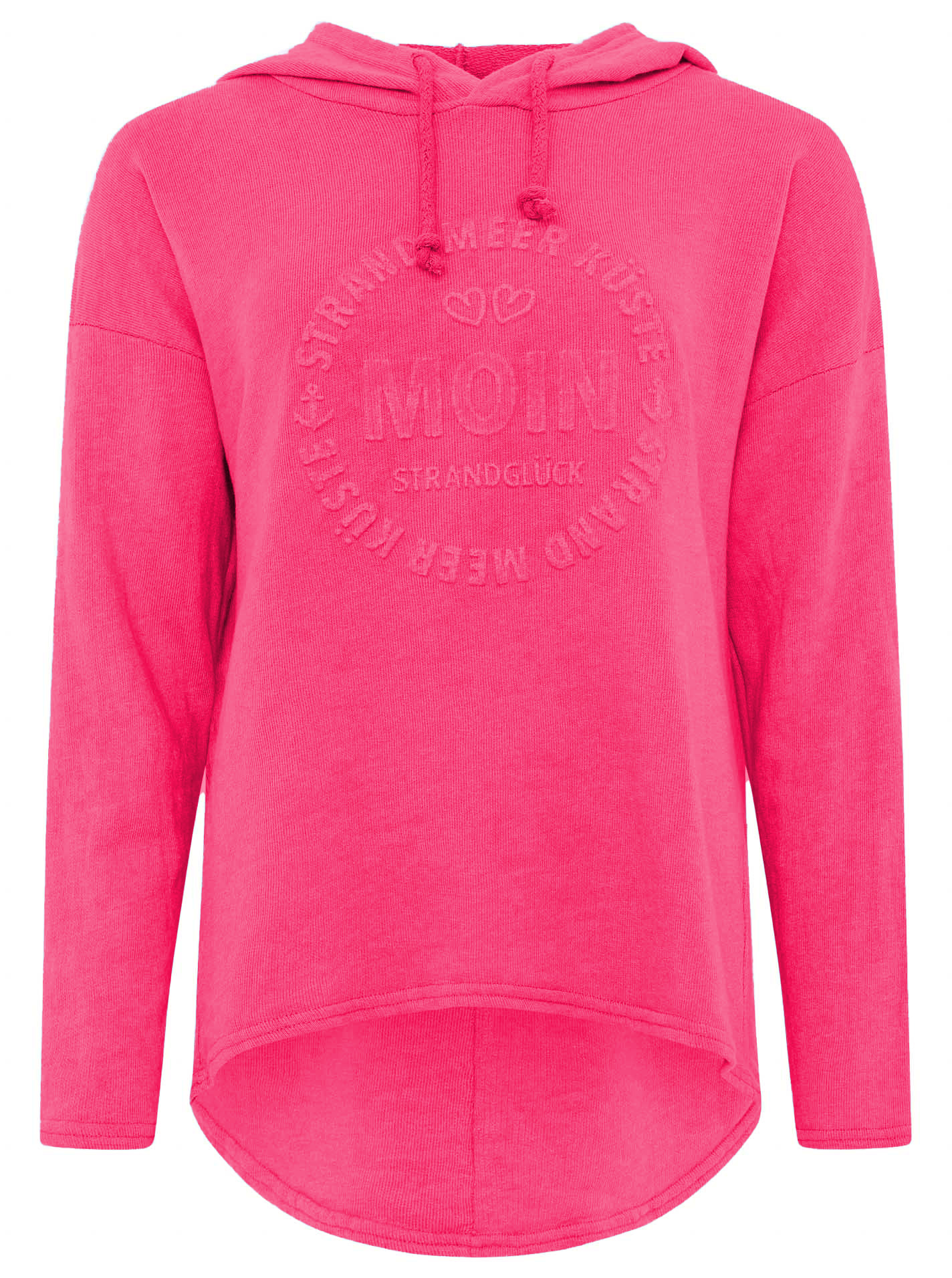 Hoodie BW "Moin Stempeldruck"