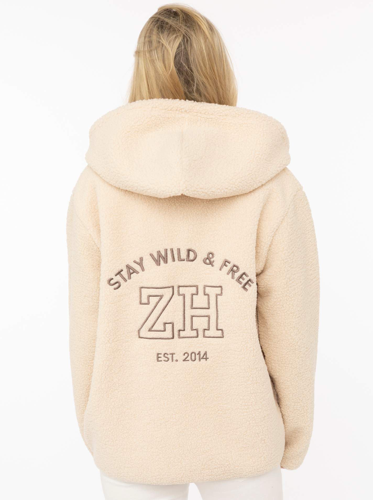 Teddyjacke Hoodie "Zip"
