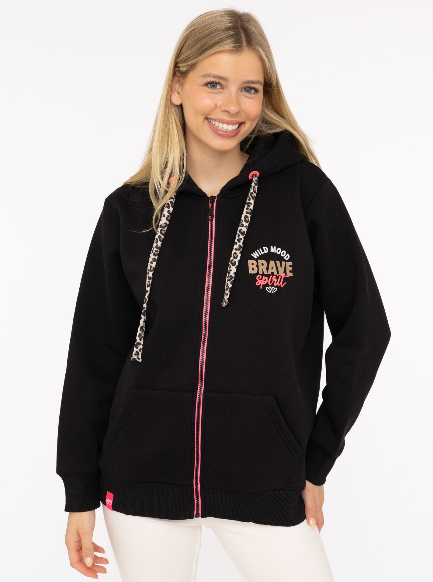 Hoodiejacke "Brave Spirit"