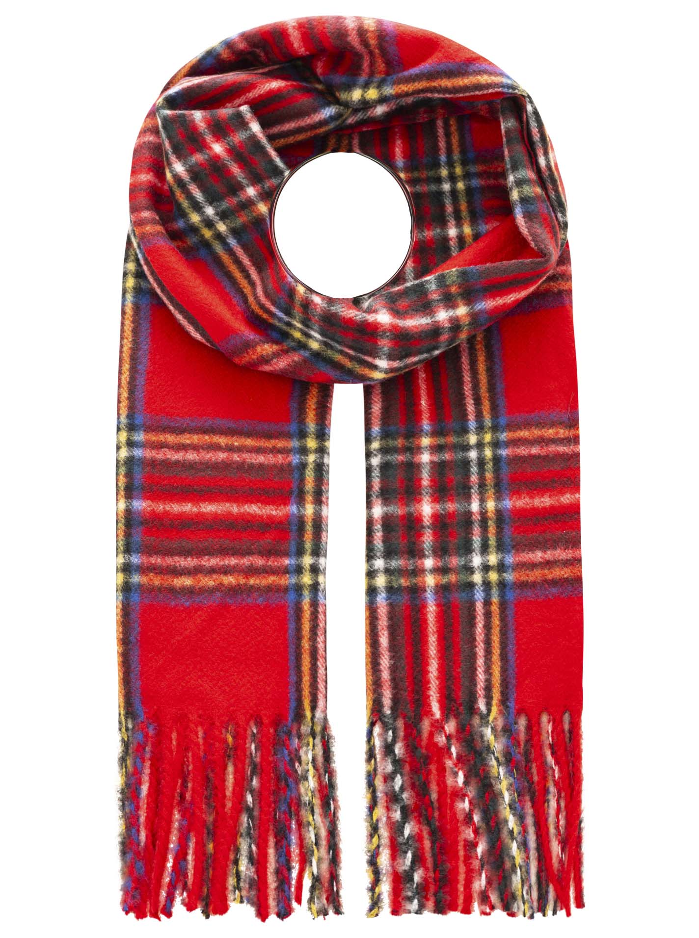 Herrenschal Viskose "Kleine Karos"