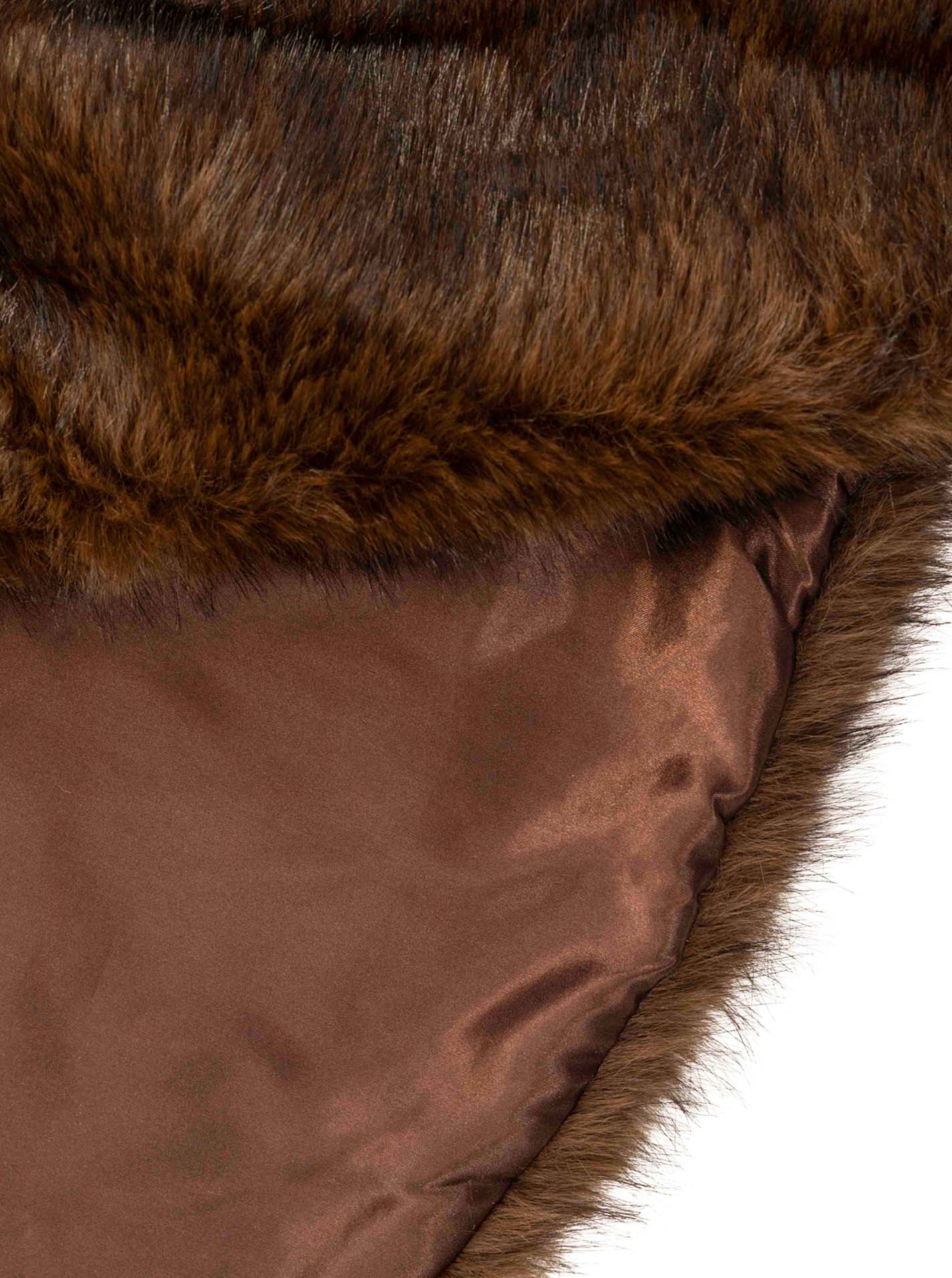 Felldecke Fake Fur "Uni"